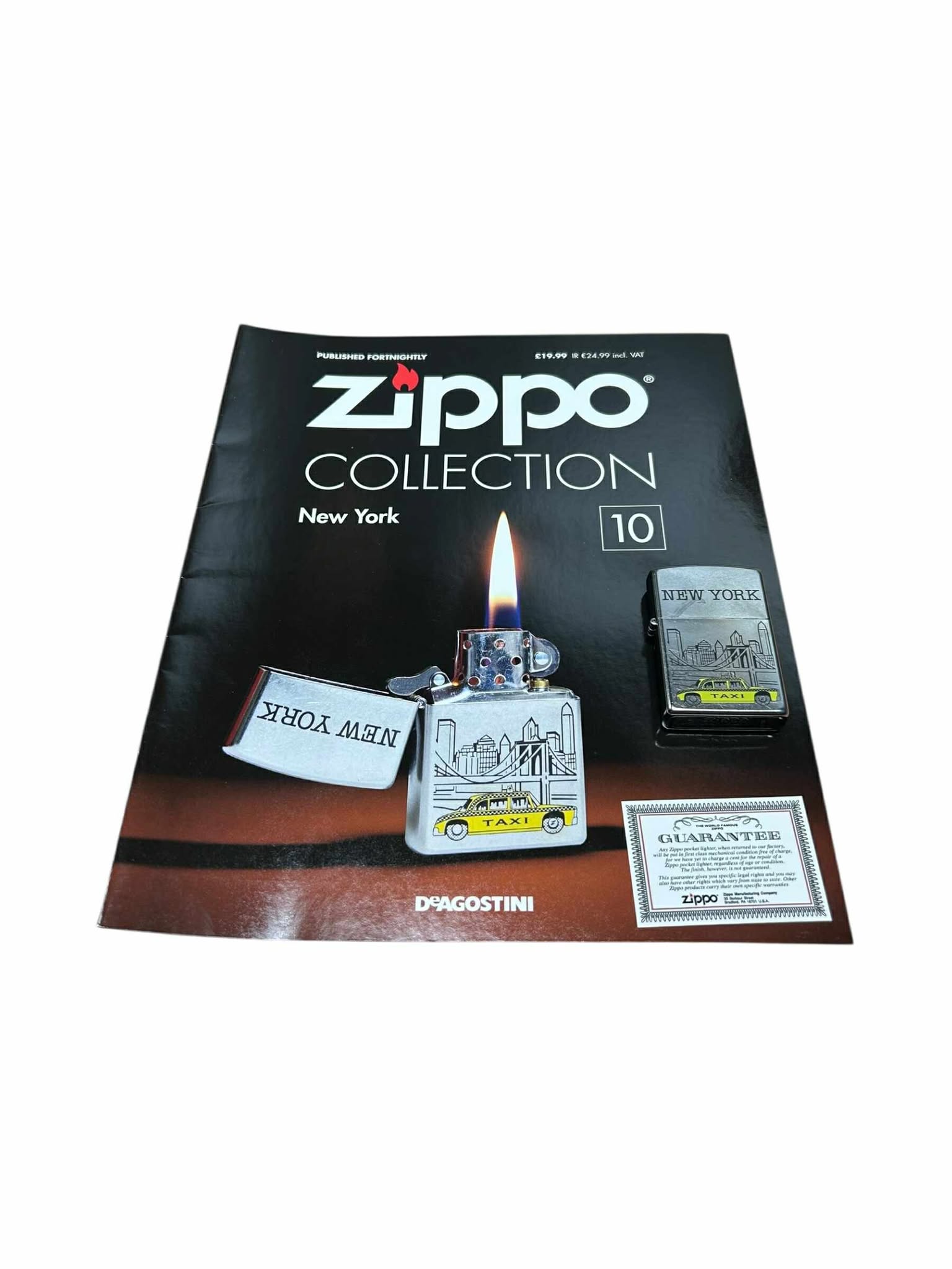 Product photo for DeAGOSTINI Zippo Collection Magazine & Lighter - #10 New York