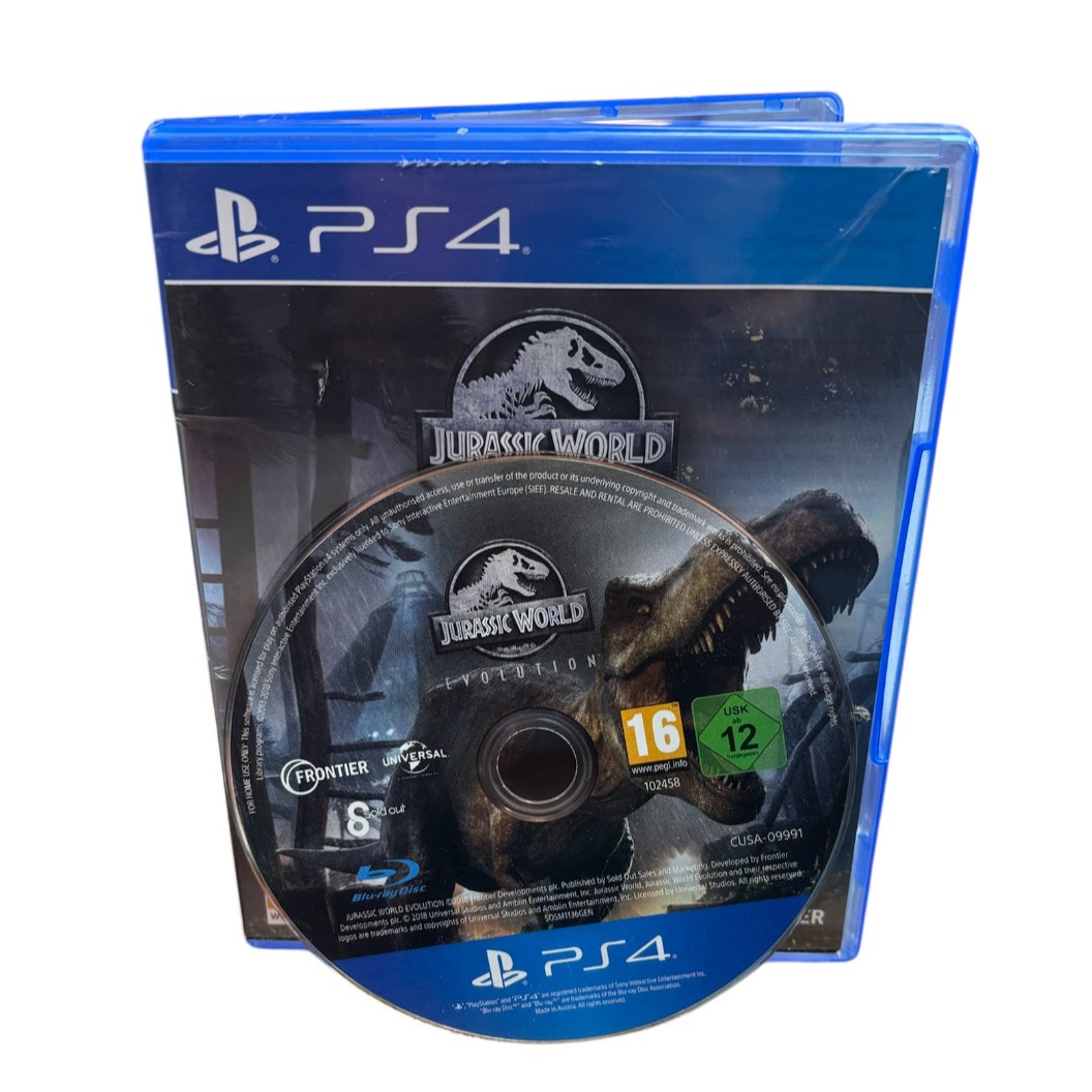 Product photo for Jurassic World Evolution (PS4)
