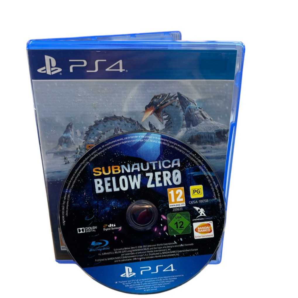 Product photo for Sub Nautica Below Zero (PS4)