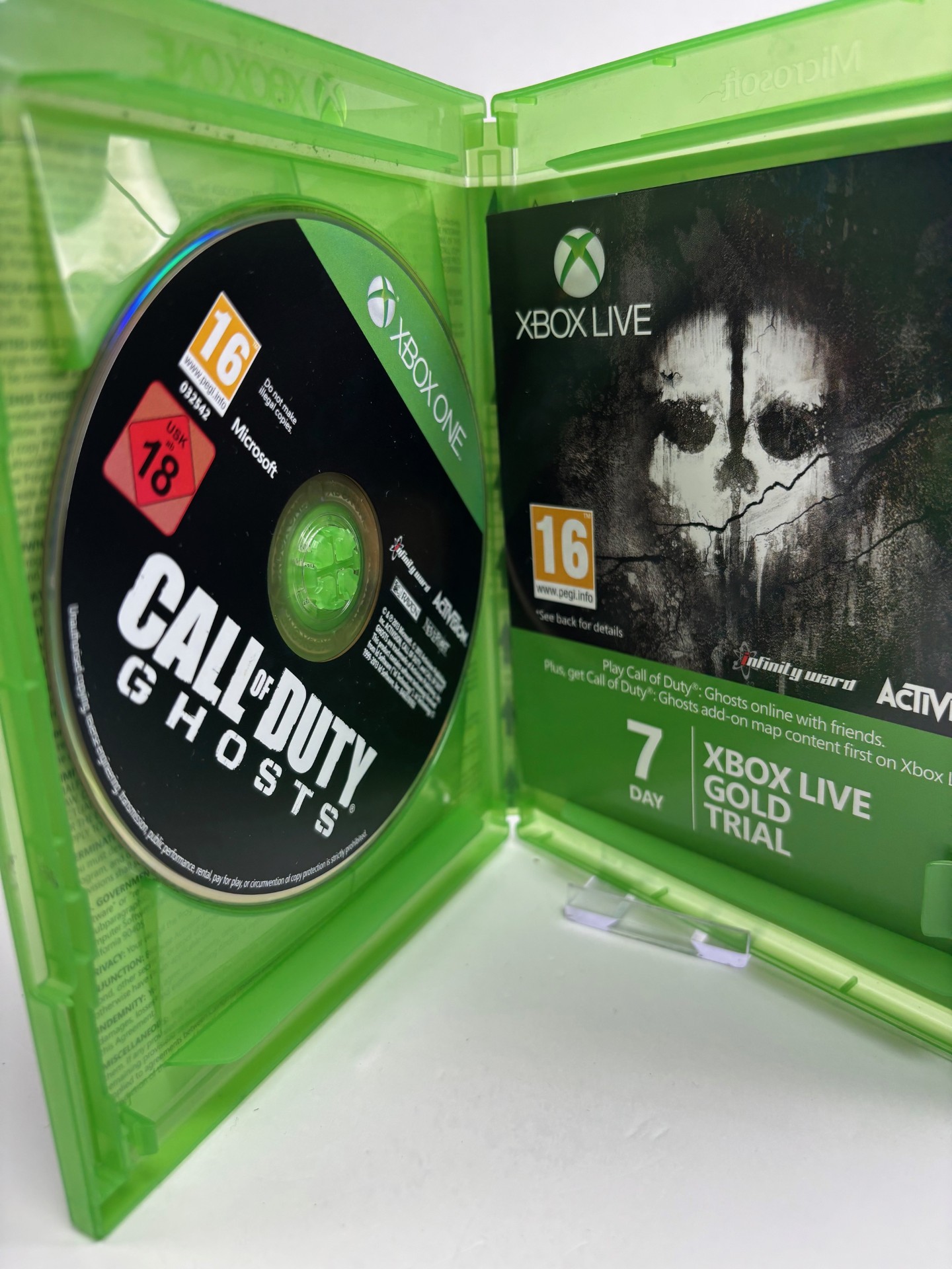 Product photo for xbox one game call of duty ghosts