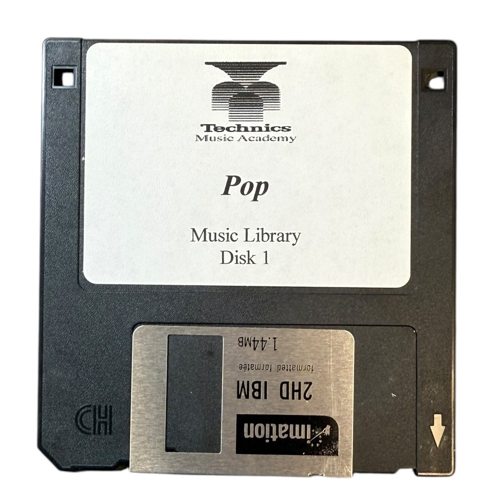 Product photo for Technics Music Academy - Pop Disk 1 (Music Library)