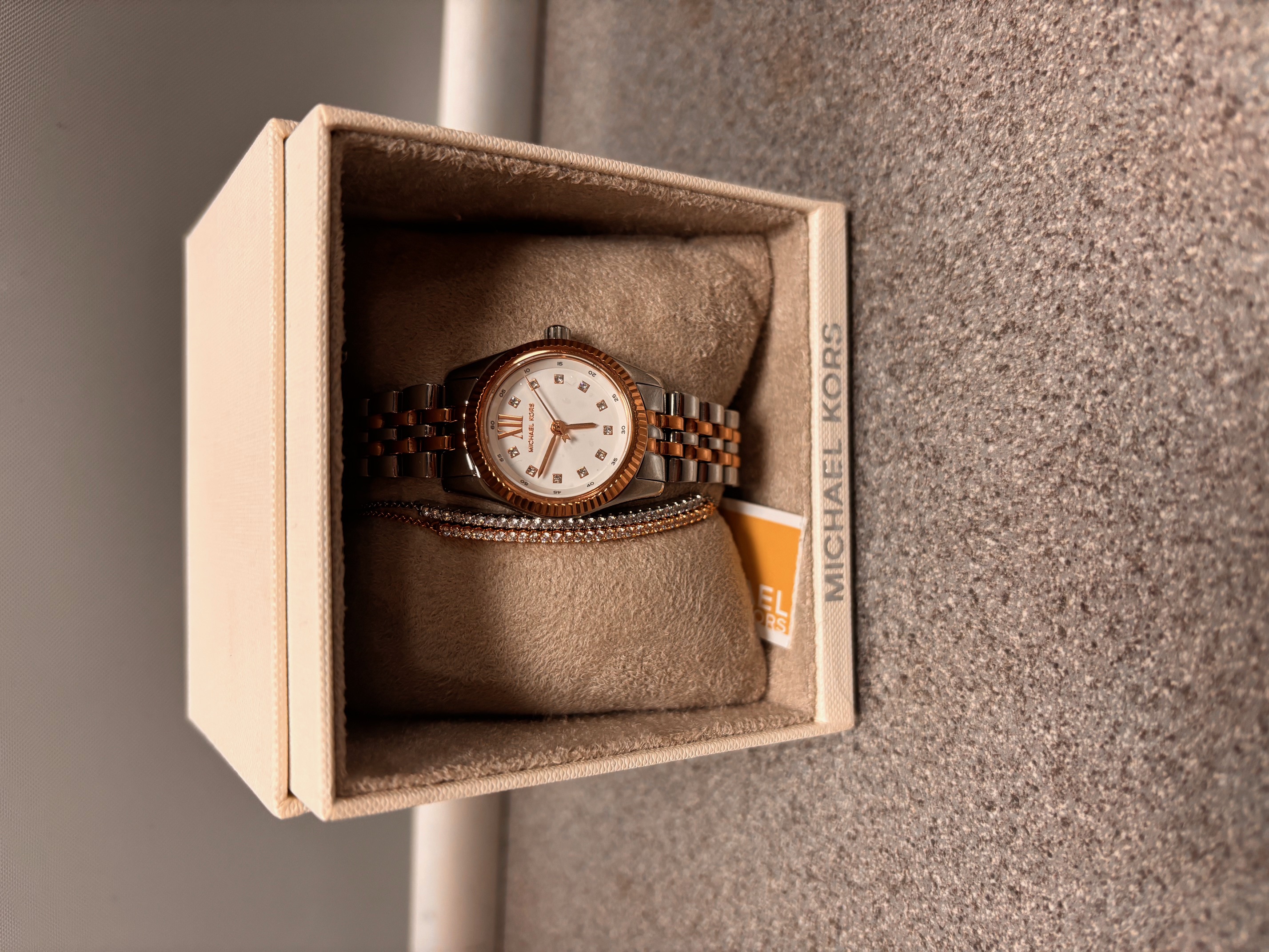 Product photo for Michael Kors michael kors watch boxed