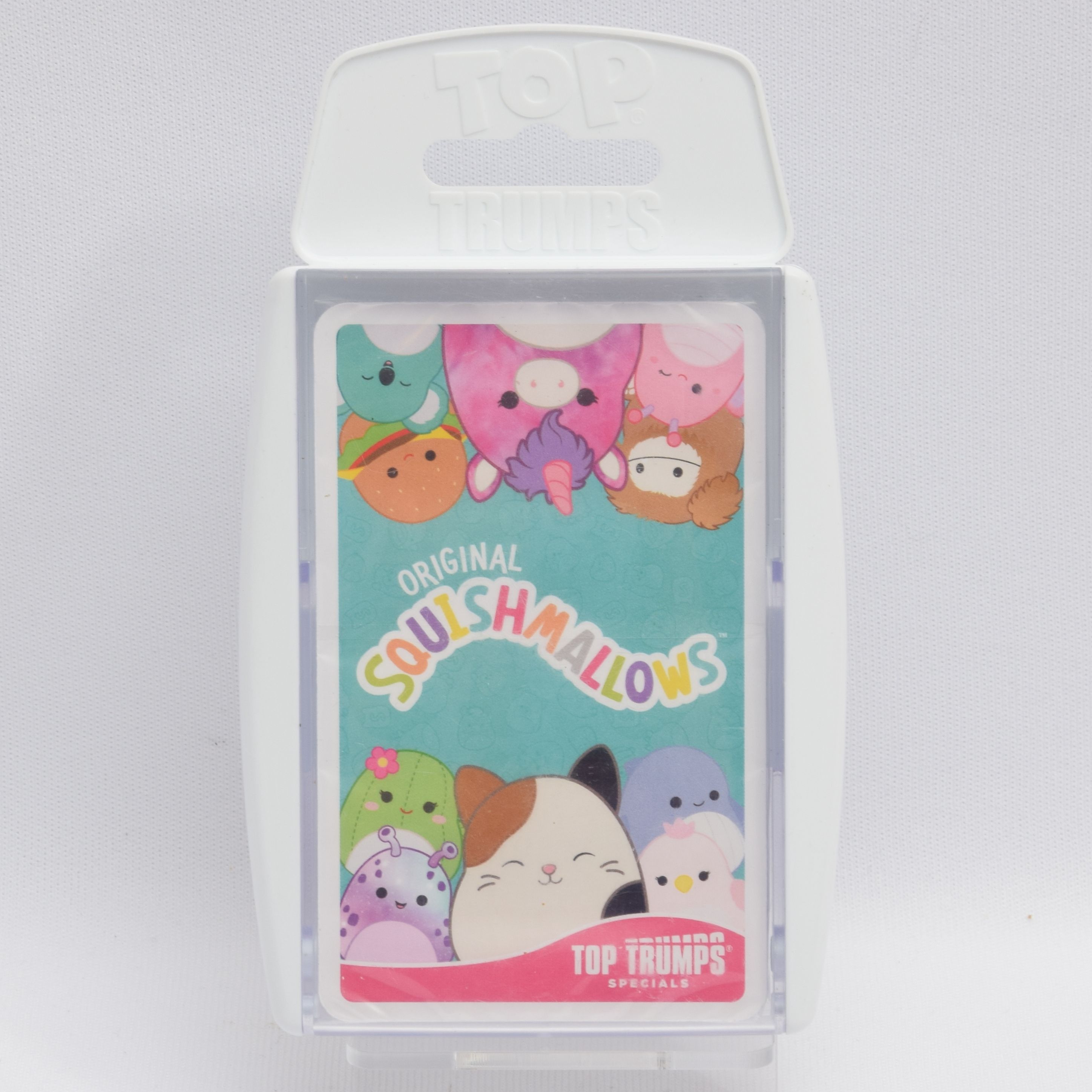 Product photo for Top Trumps Original Squishmallows Top Trumps Specials Quiz Card Game Ages 6+ (NEW)