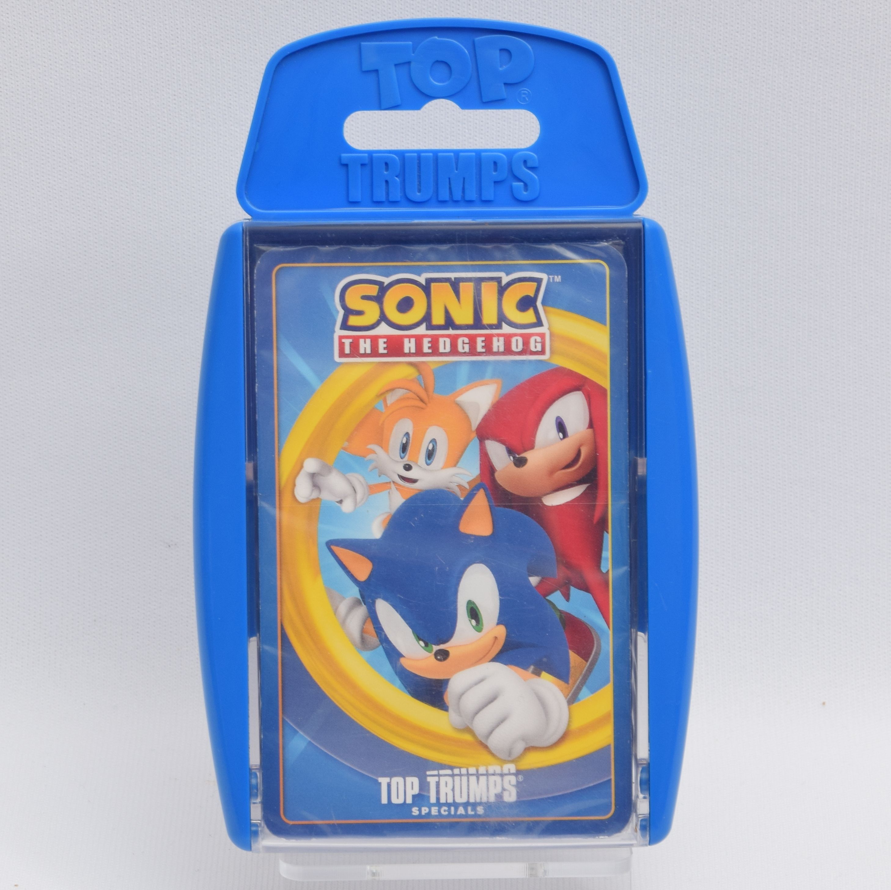 Product photo for Top Trumps Top Trumps Sonic the Hedgehog Quiz Card Game 2 Players Ages 6+ (NEW)