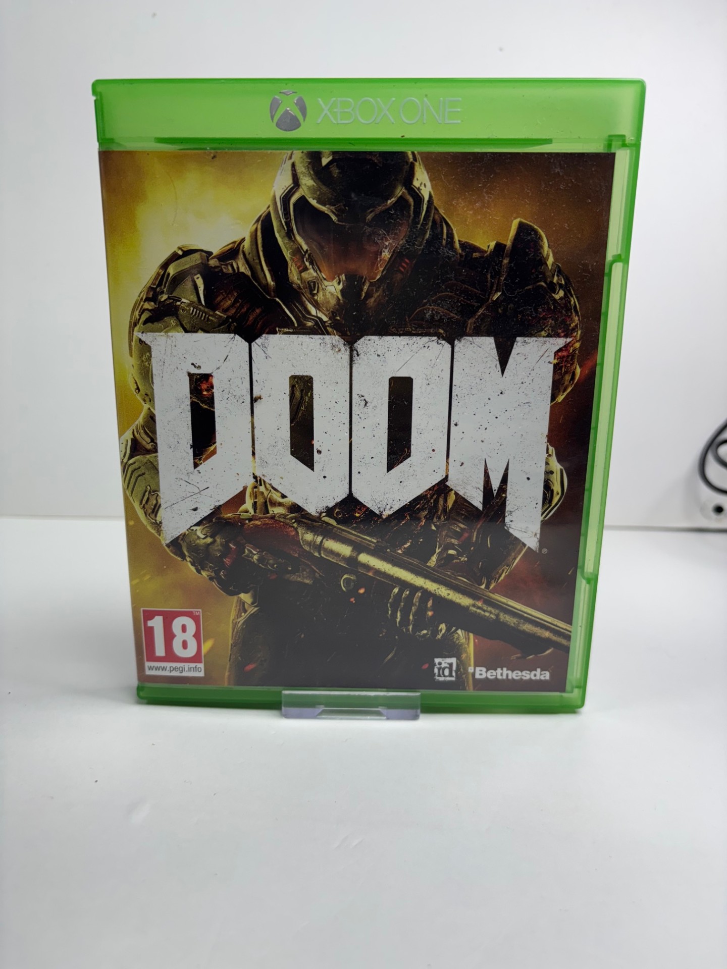 Product photo for xbox one game doom