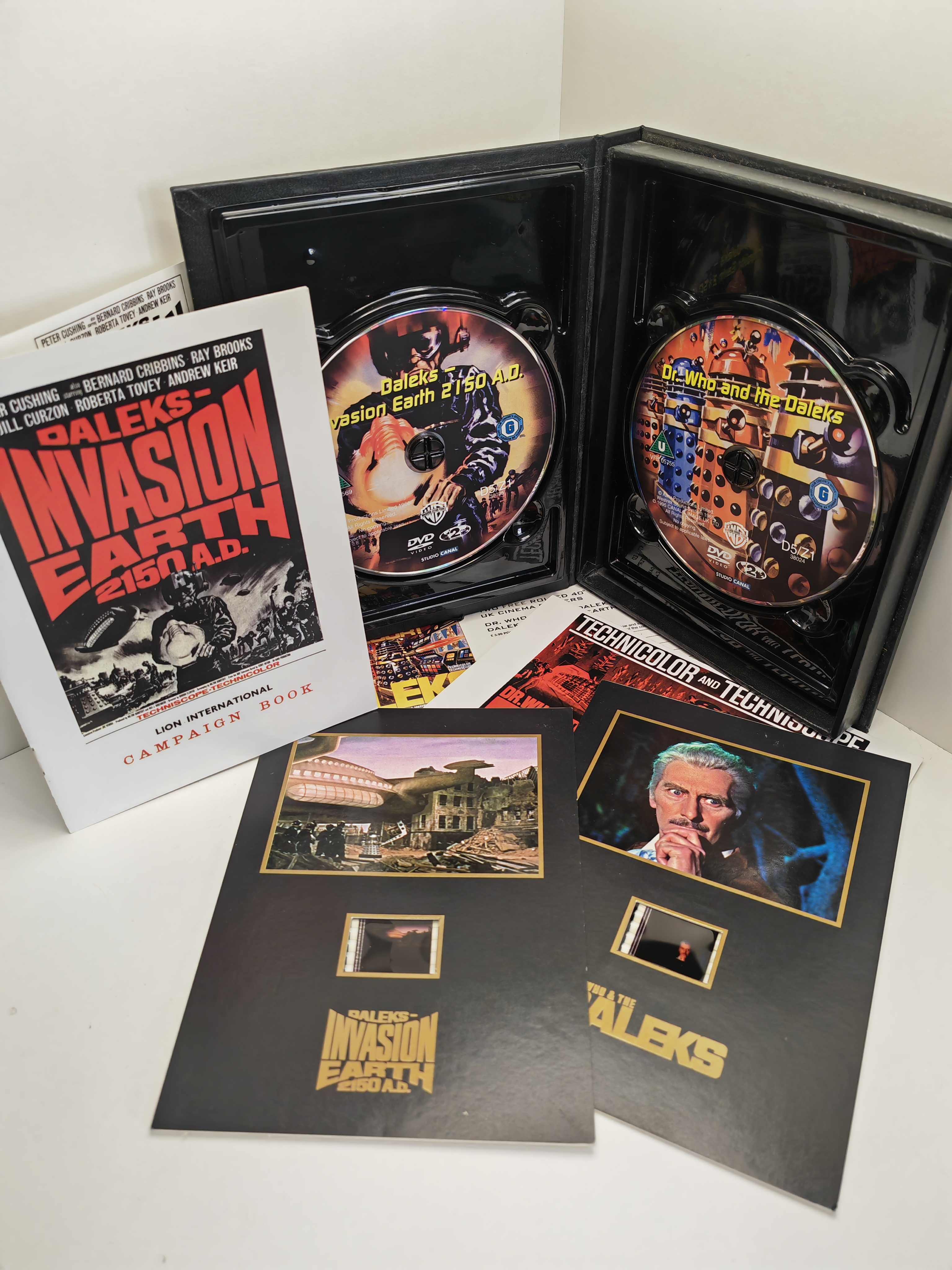 Product photo for Doctor Who - The Motion Pictures (Gold Edition)