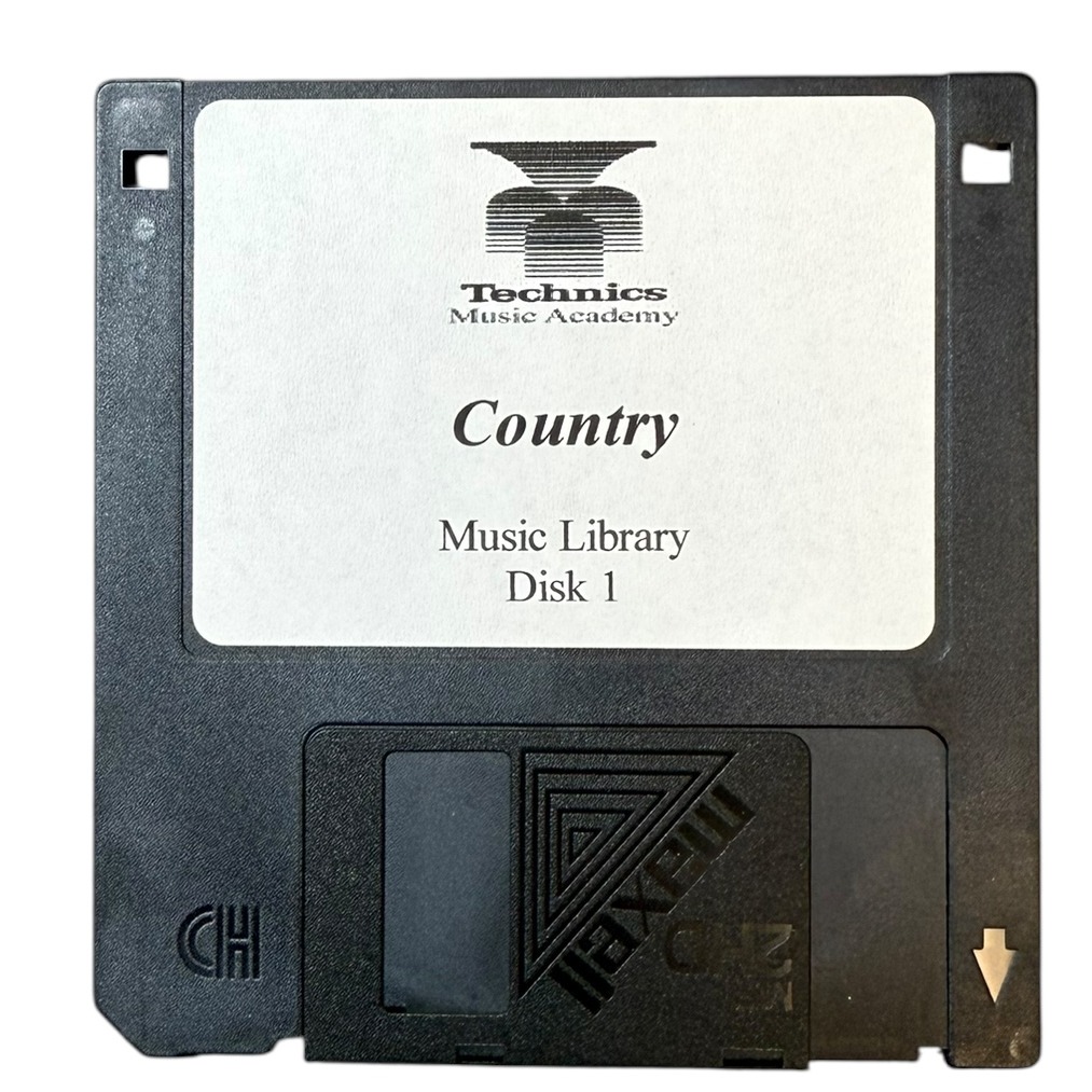 Product photo for Technics Music Academy - Country Disk 1 (Music Library)