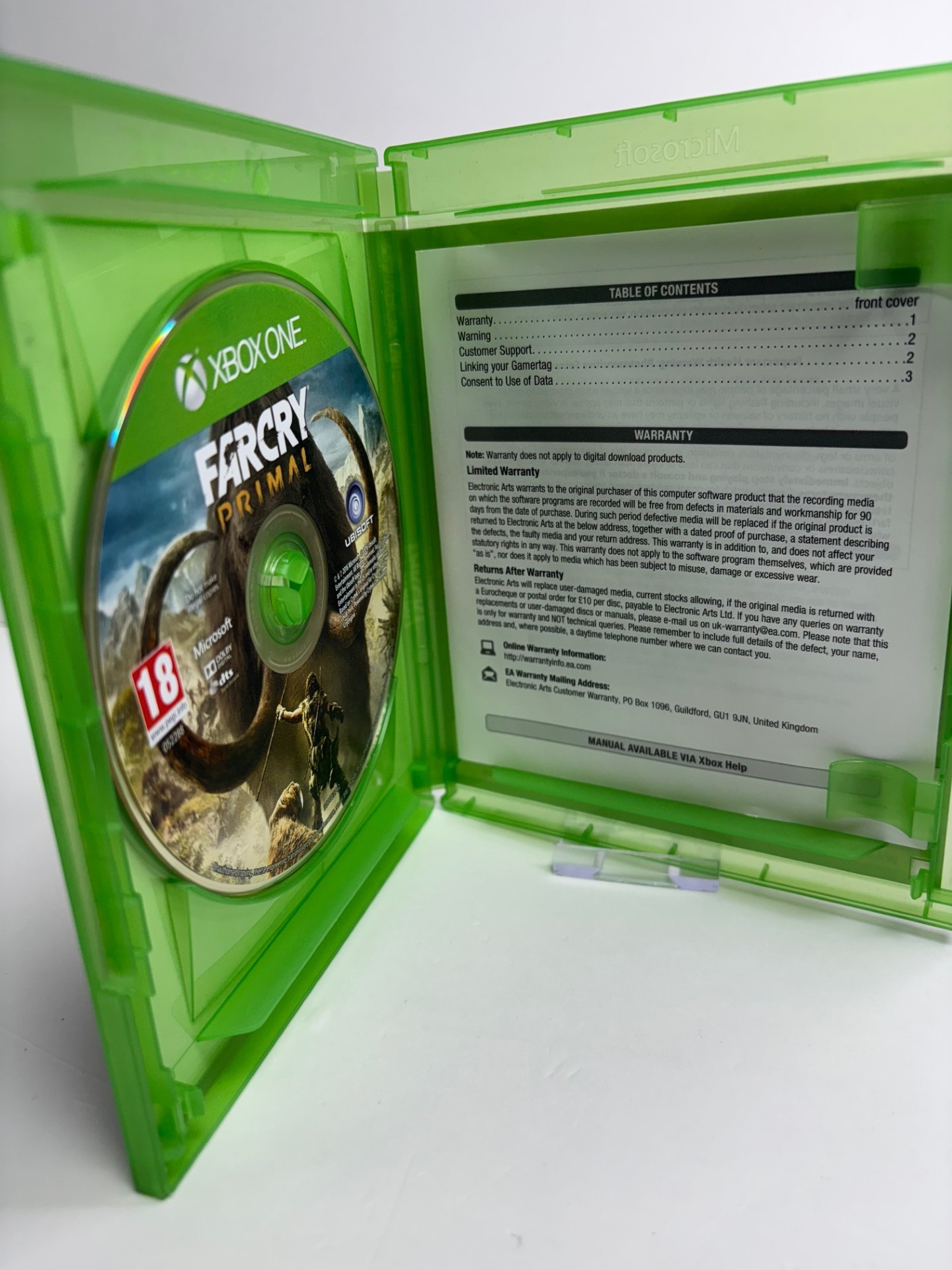Product photo for xbox one game farcry primal
