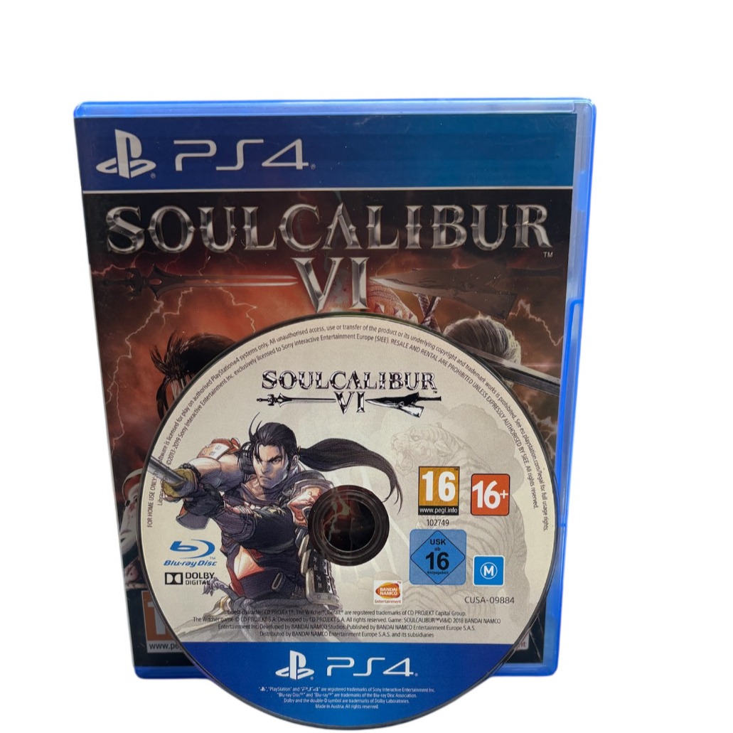 Product photo for Soul Calibur VI (PS4)