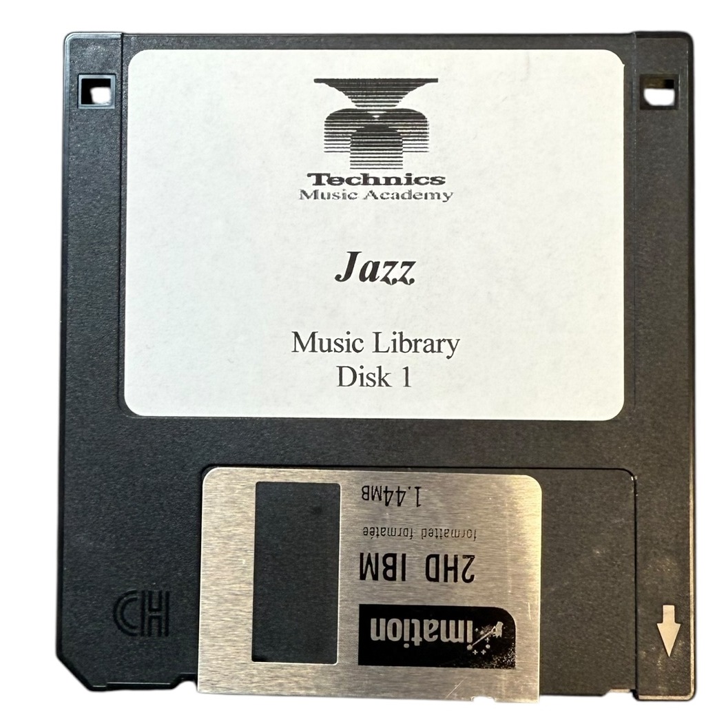 Product photo for Technics Music Academy - Jazz Disk 1 (Music Library)