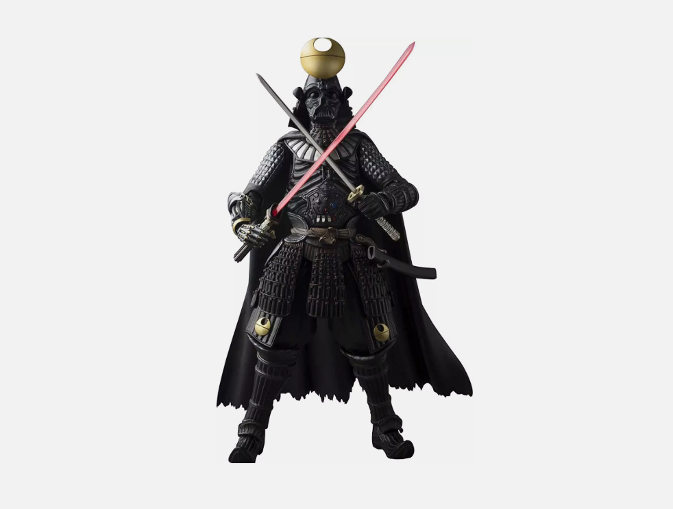 Product photo for Bandai Star Wars Tamashii Nations Samurai Taisho Darth Vader Death Armor