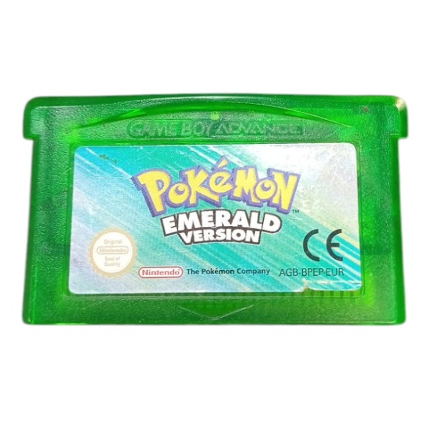 Product photo for Authentic Pokémon Emerald Version Cartridge (Gameboy Advance)