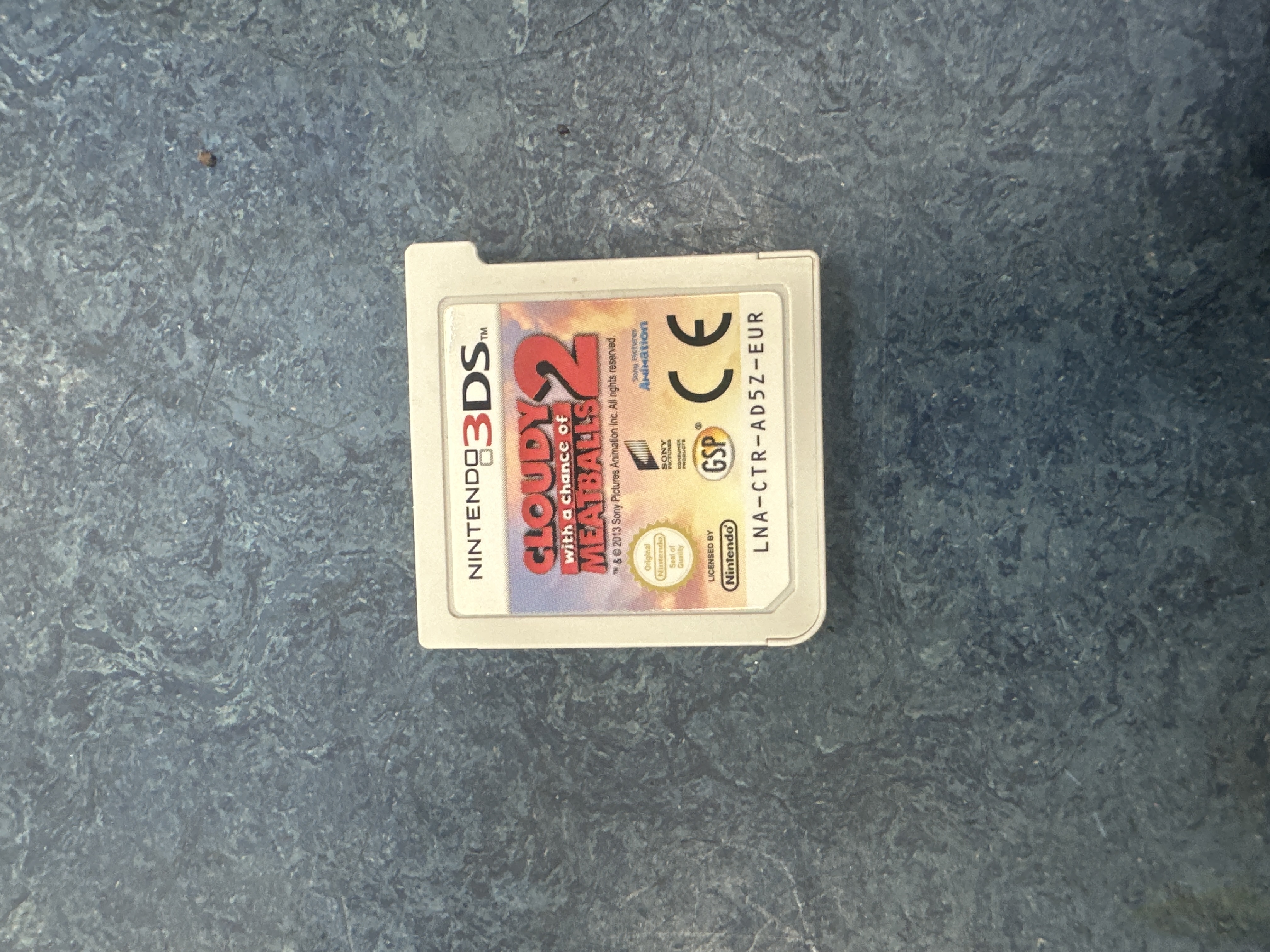 Product photo for Nintendo  cloudy with a chance of meatballs 2
