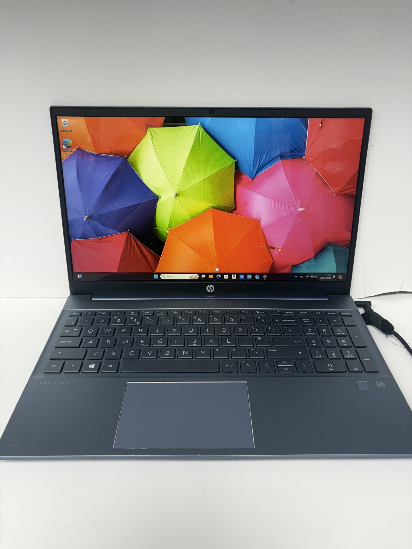 Product photo for HP PAVILLION 15 8GB RAM 512GB INTEL CORE I7 2.80GHz WINDOWS 11 HOME TOUCH SCREEN COMES WITH CHARGER UNBOXED