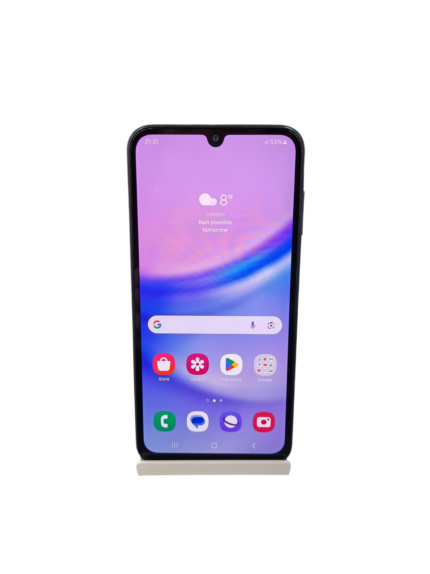 Product photo for Samsung Galaxy A15 (4GB+128GB) Blue Black, Unlocked