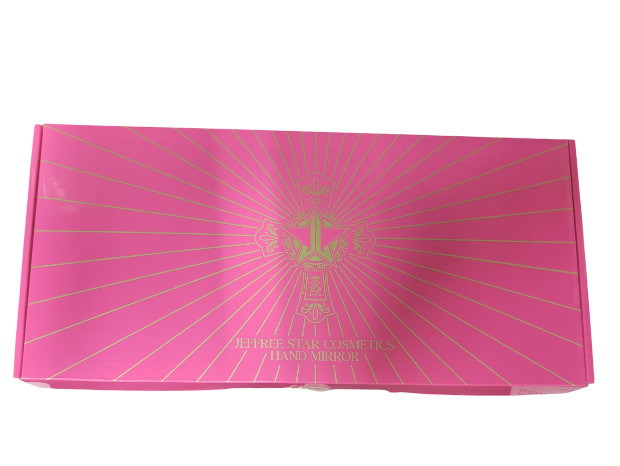 Product photo for Jeffree Star Stained Glass Hand Mirror – Pink Nude, Limited Edition, New
