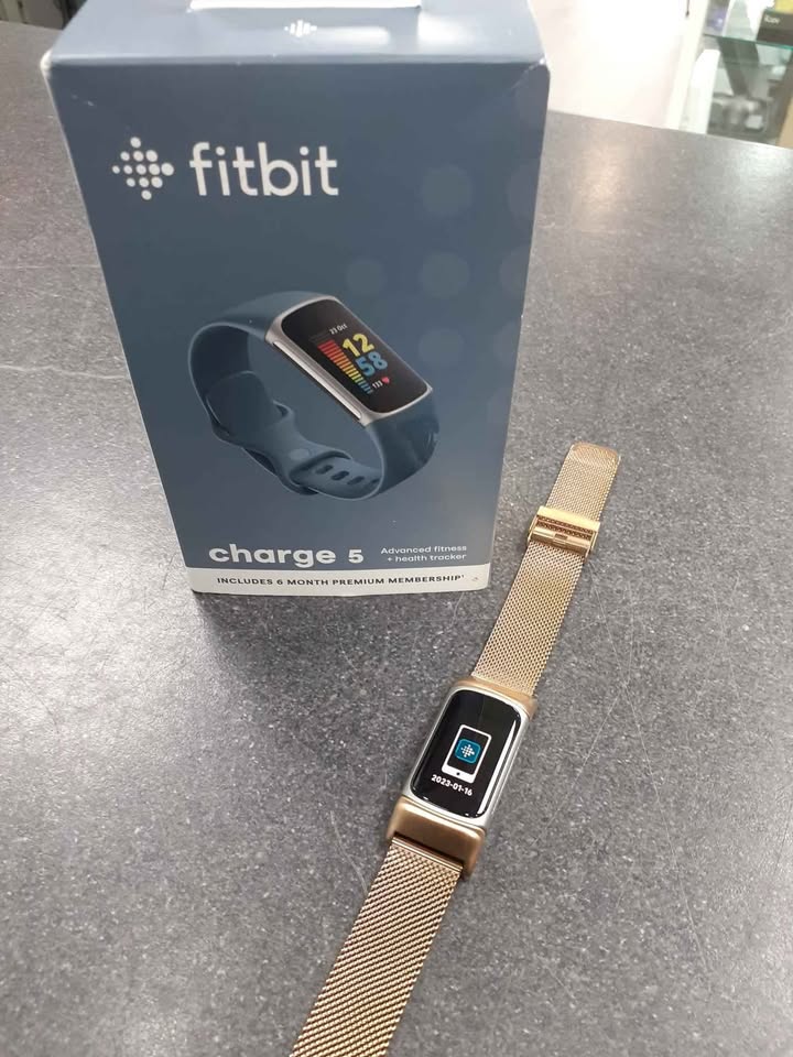 Product photo for FitBit Charge 5 GPS Health Watch