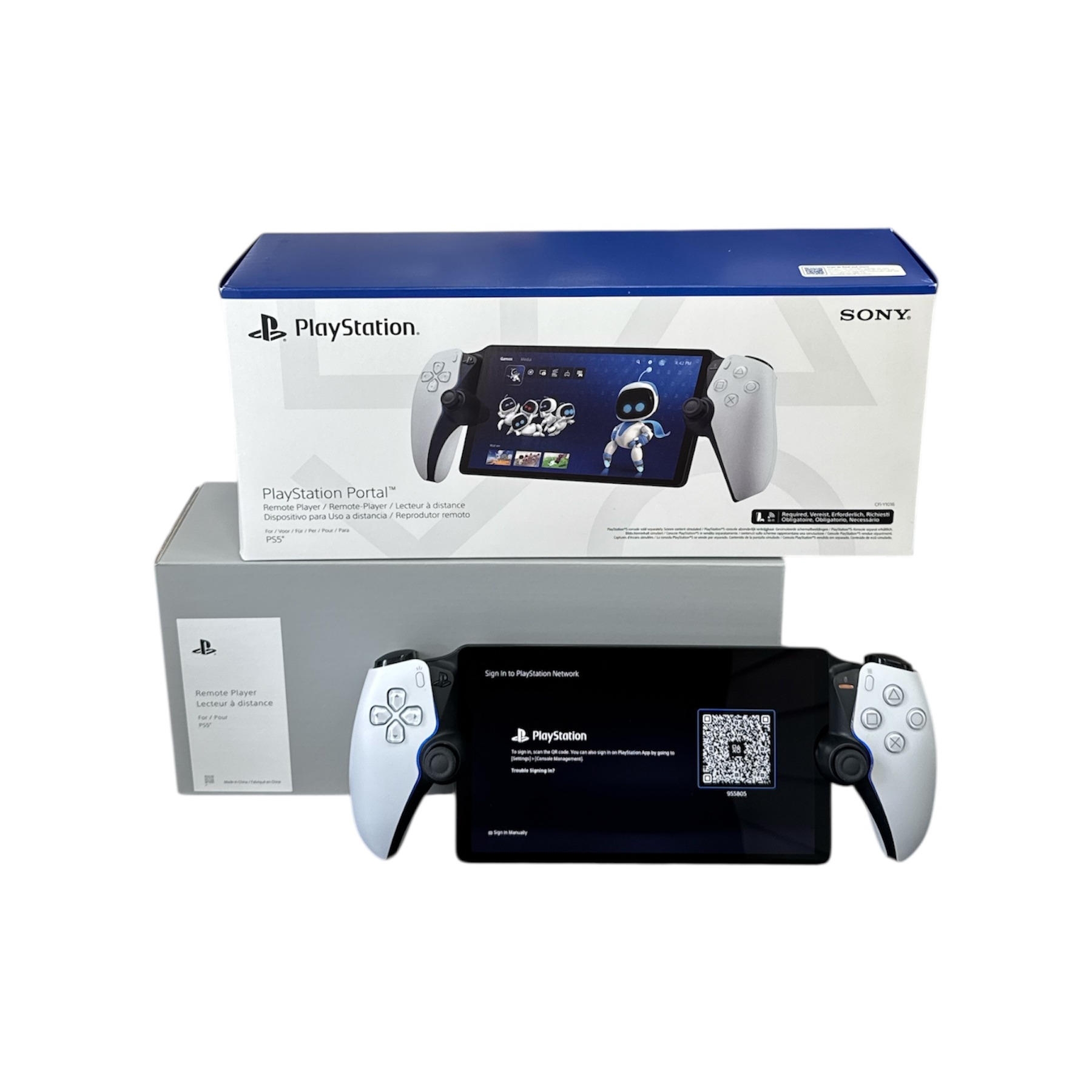 Product photo for Sony Playstation Portal Remote Player, White, Boxed