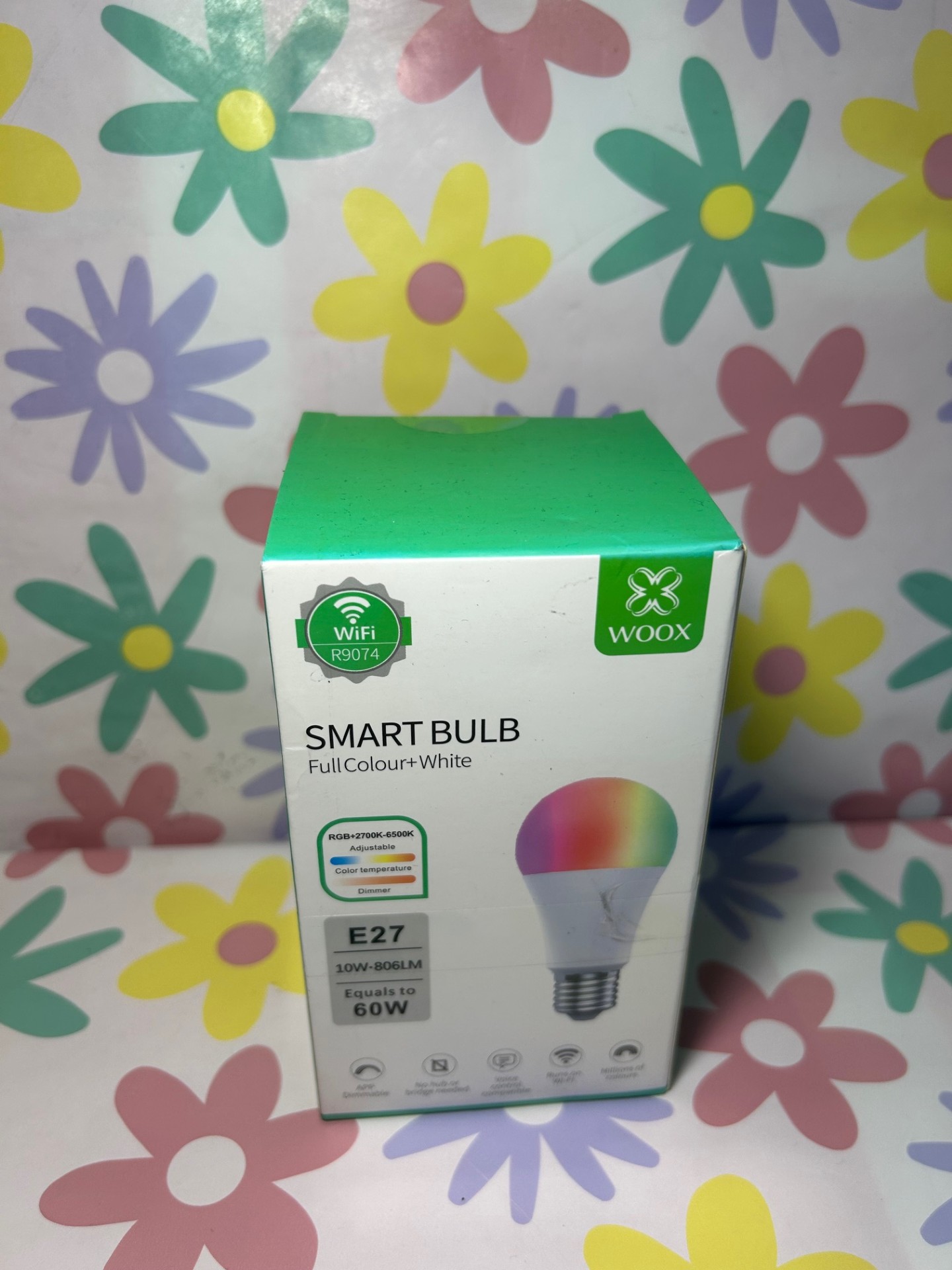 Product photo for SMART BULB *FULL COLOUR+WHITE*