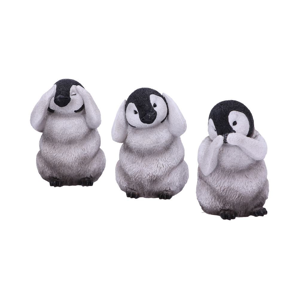 Product photo for Three Wise Penguins 8.7cm