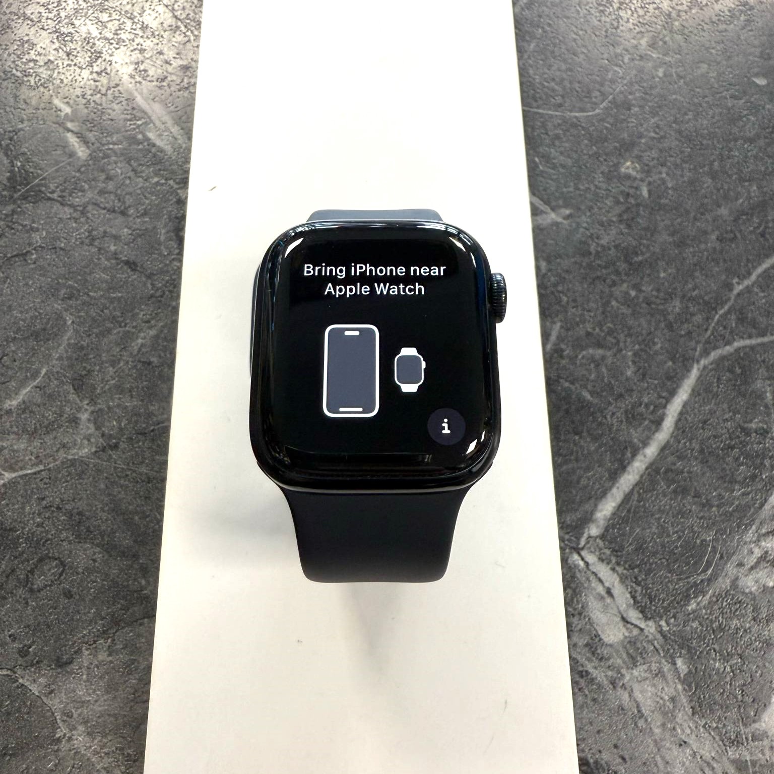 Product photo for Midnight Apple Watch Series 9 GPS - 41mm