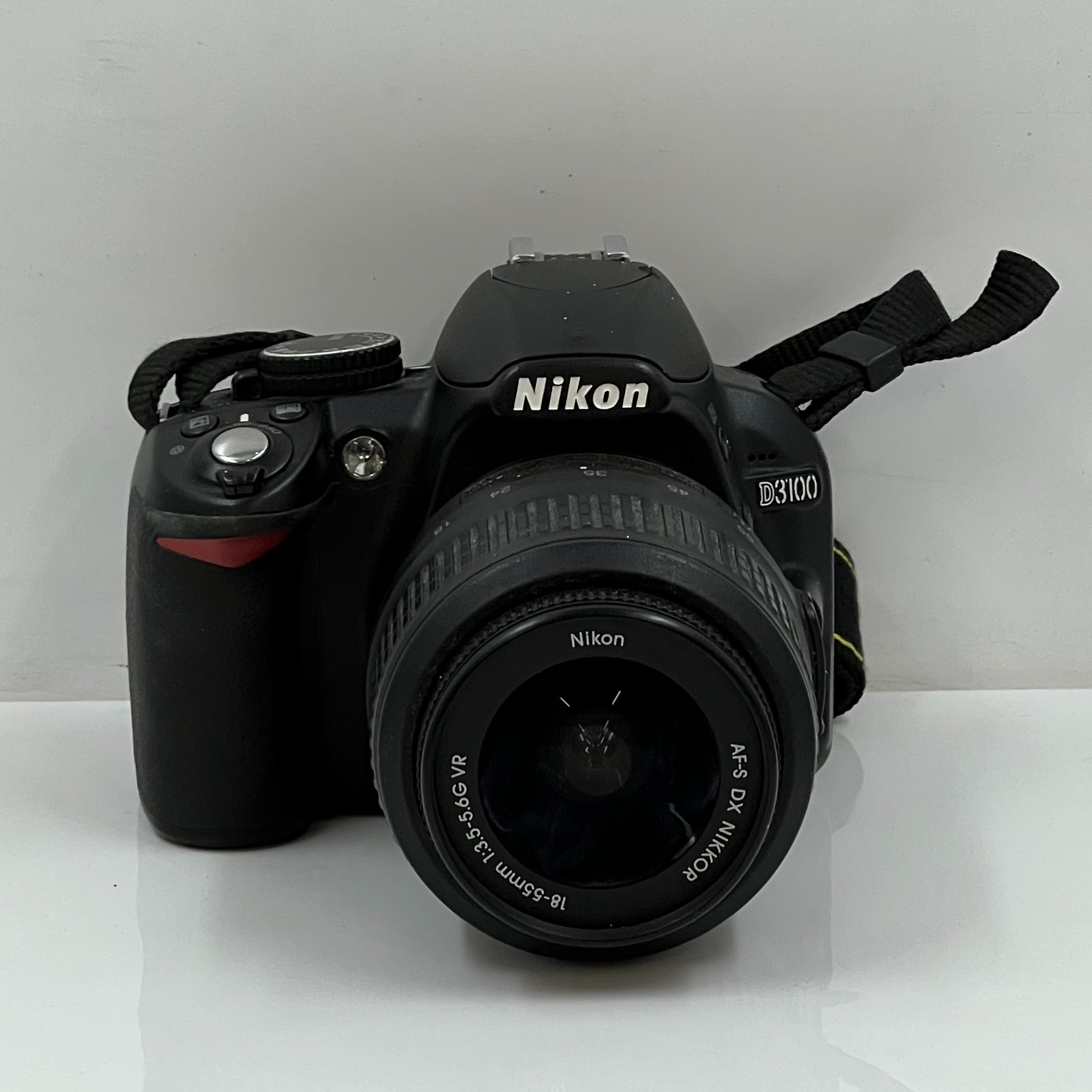 Product photo for NIKON D3100 14.2MP DIGITAL SLR CAMERA WITH 18-55MM LENS ( NO CHARGER )