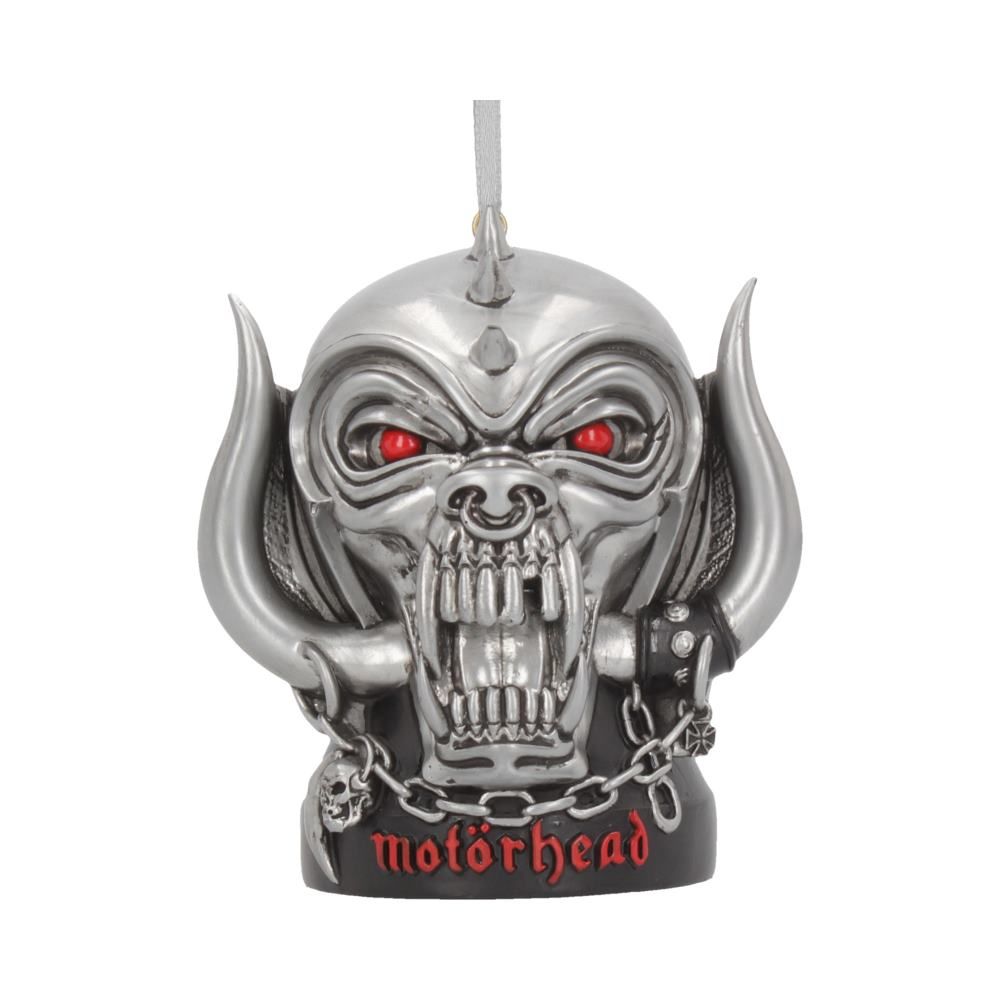 Product photo for Motorhead Warpig Cross Hanging Ornament 6cm