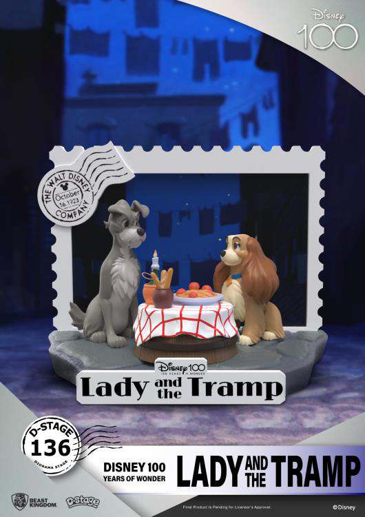 Product photo for D-STAGE DISNEY 100 YEARS LADY AND TRAMP