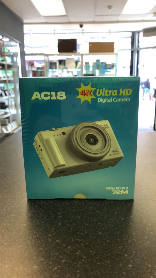 Product photo for AC18 4K Ultra HD 72MP Digital Camera