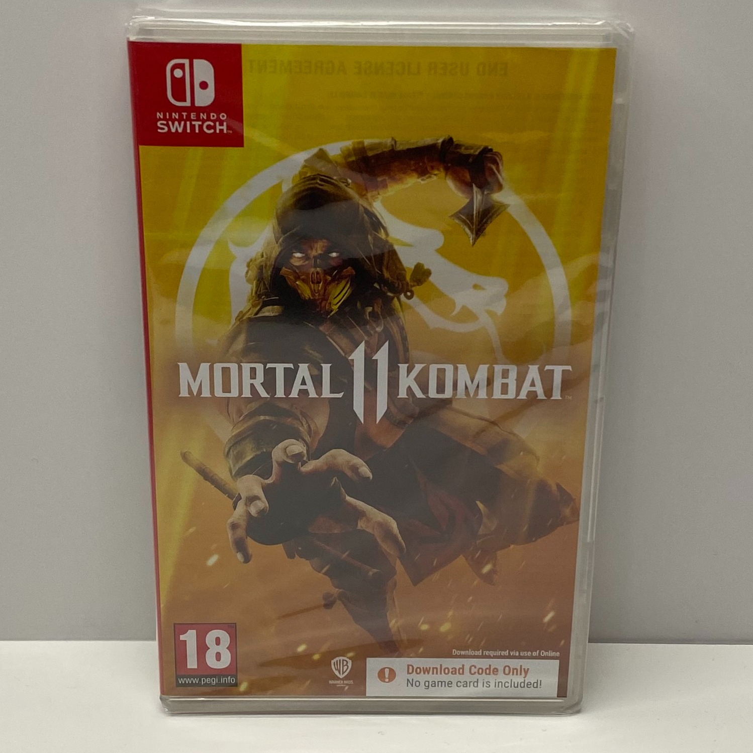 Product photo for Mortal Kombat 11 for Nintendo Switch (Download Code) Brand New