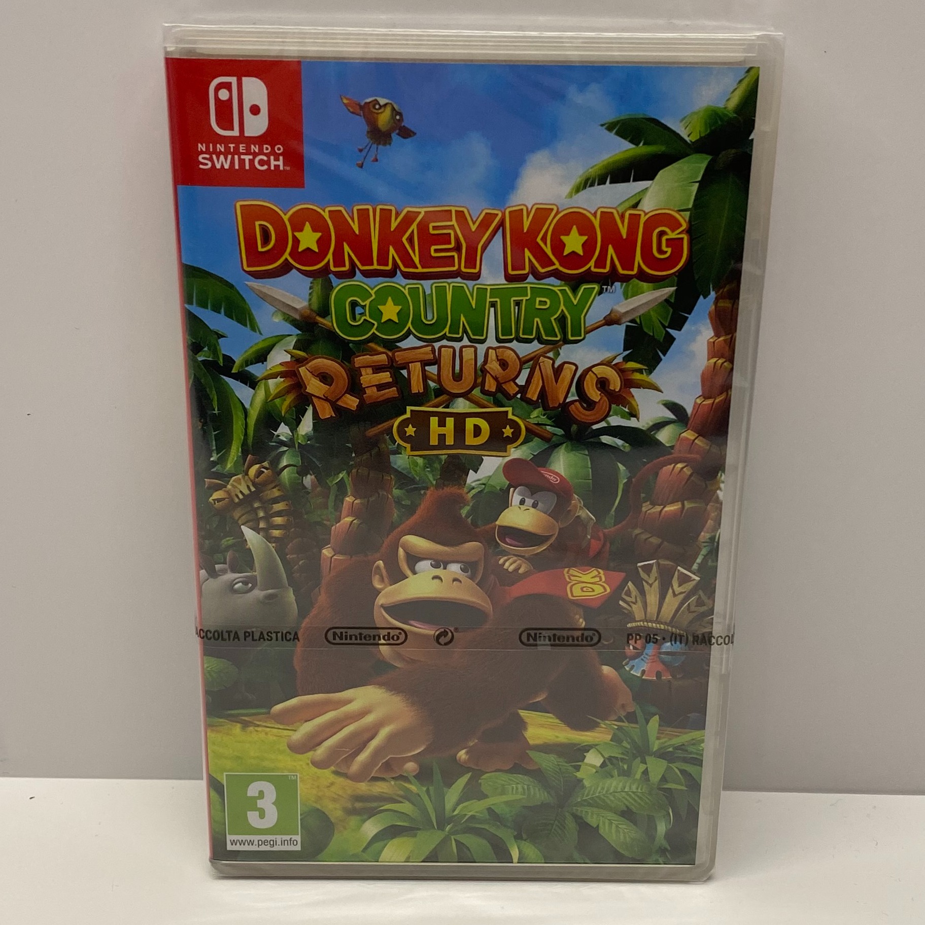 Product photo for Donkey Kong Country Returns HD for Nintendo Switch Brand New