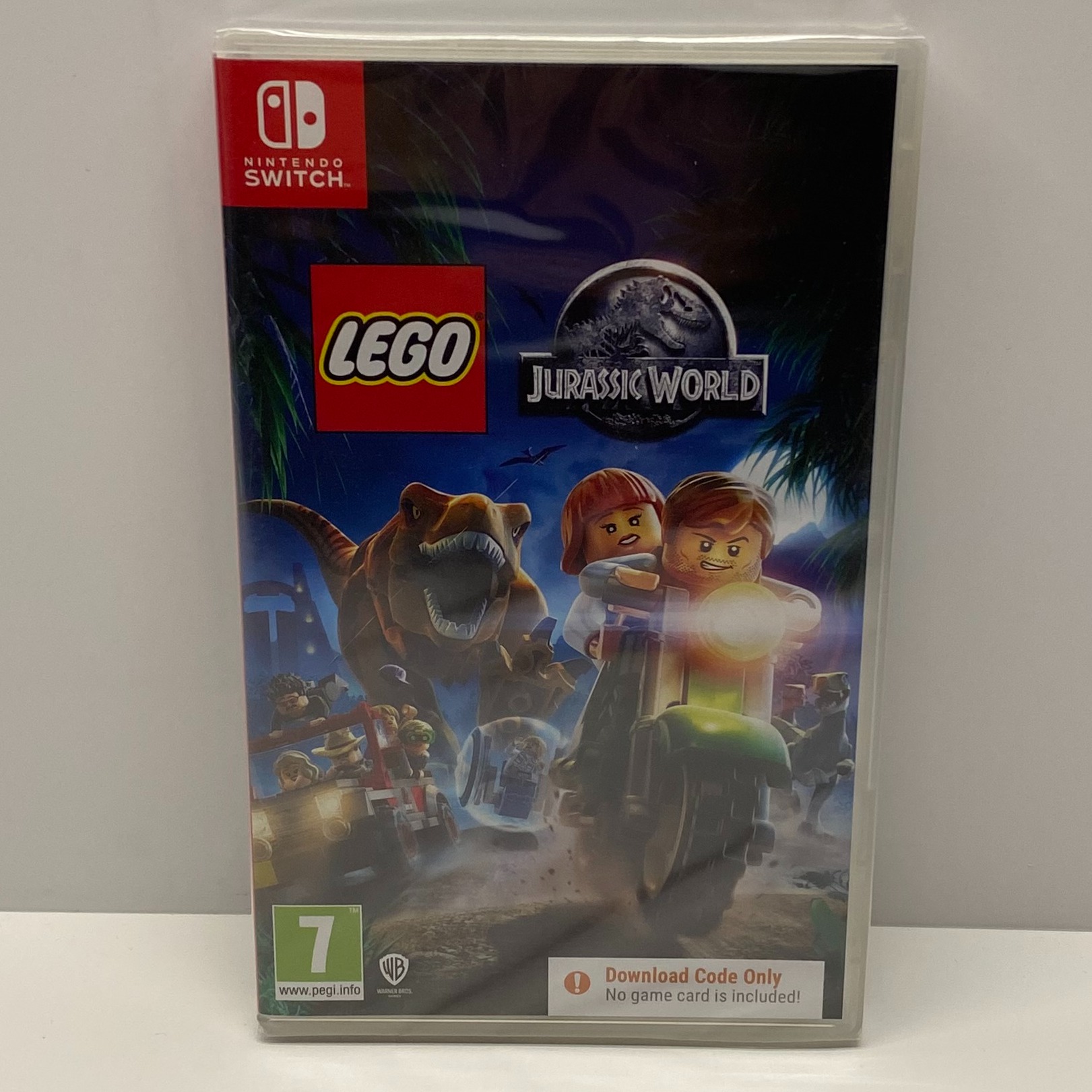 Product photo for Lego Jurassic World for Nintendo Switch (Download Code) Brand New