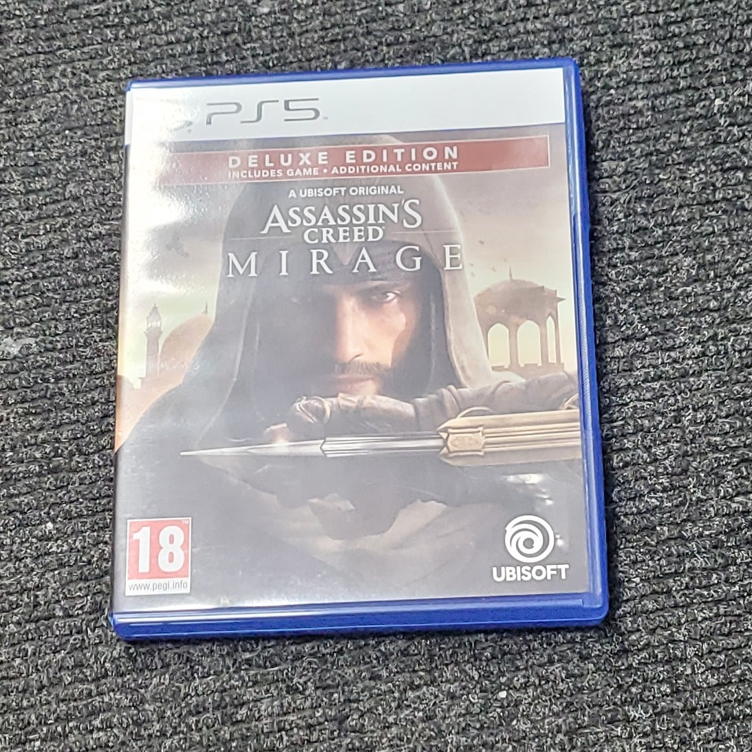 Product photo for Sony PS5 Game: Assassins Creed Mirage Deluxe edition