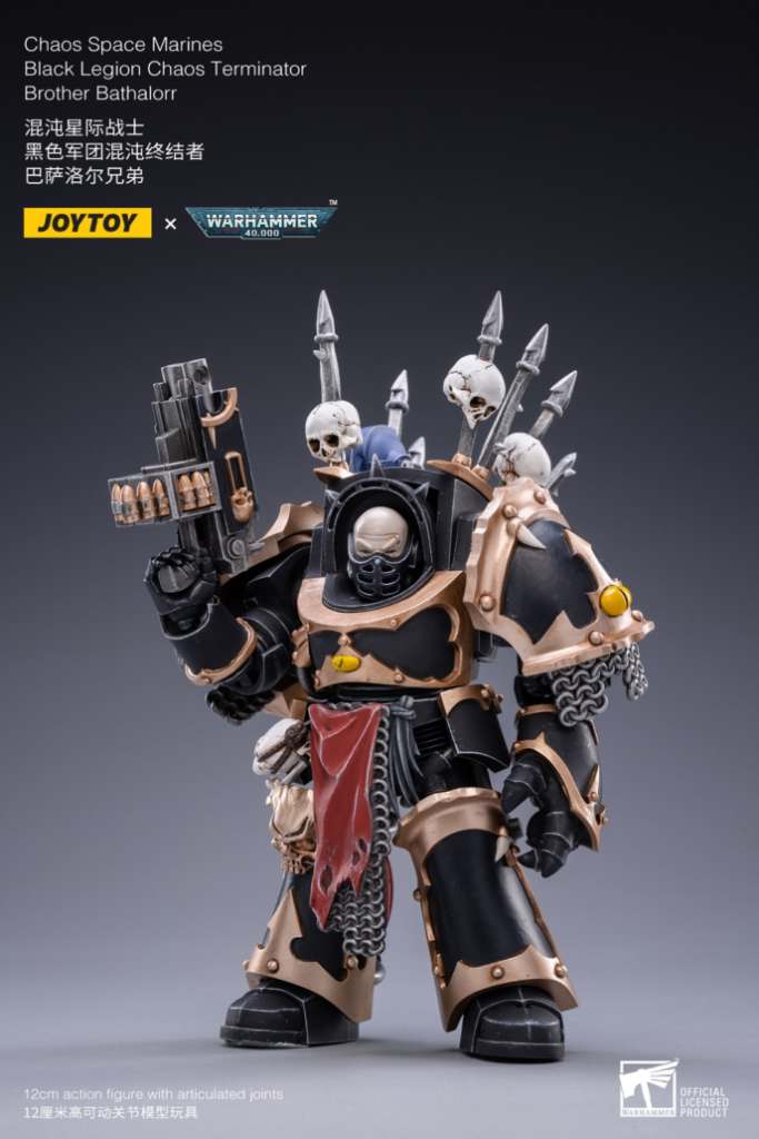 Product photo for WH40K BLACK LEGION BROTHER BATHALORR AF