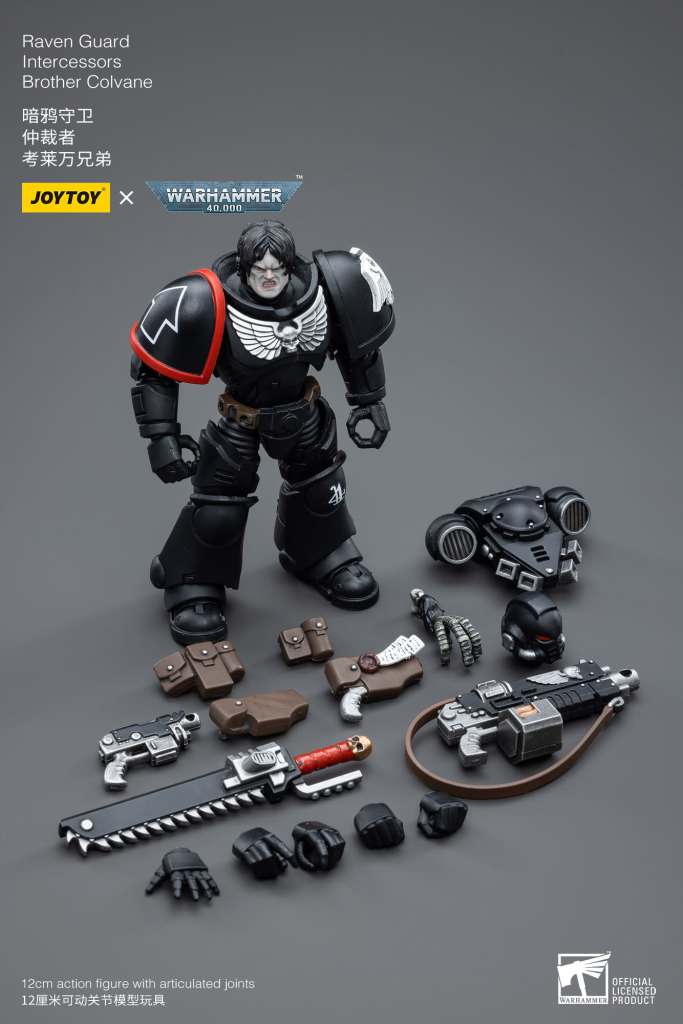 Product photo for WH40K RAVEN GUARD INTERCESS BRO COLVANE
