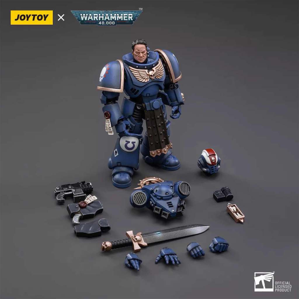 Product photo for WH40K ULTRAMARINES PRIMARIS LT AMULIUS