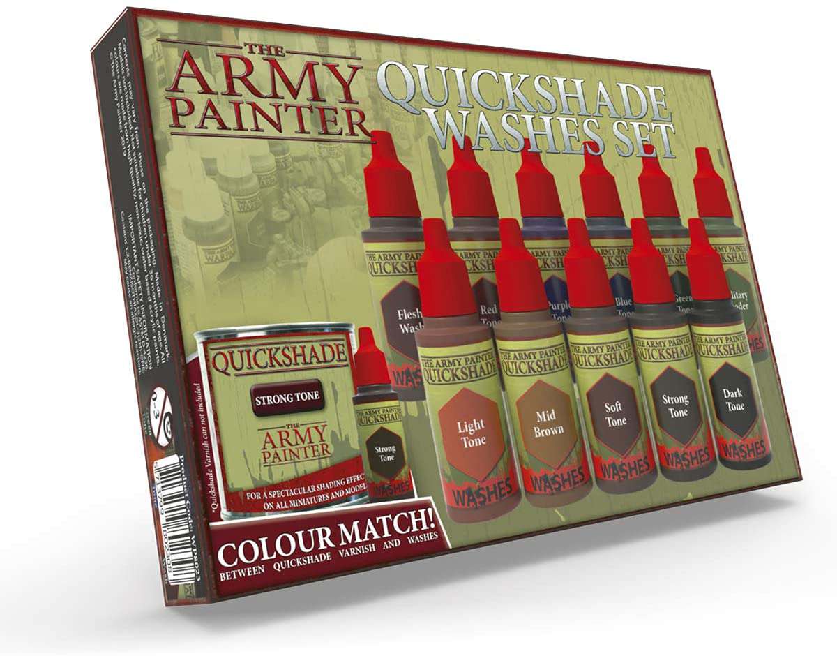 Product photo for QUICKSHADE WASHES SET ARMY PAINTER