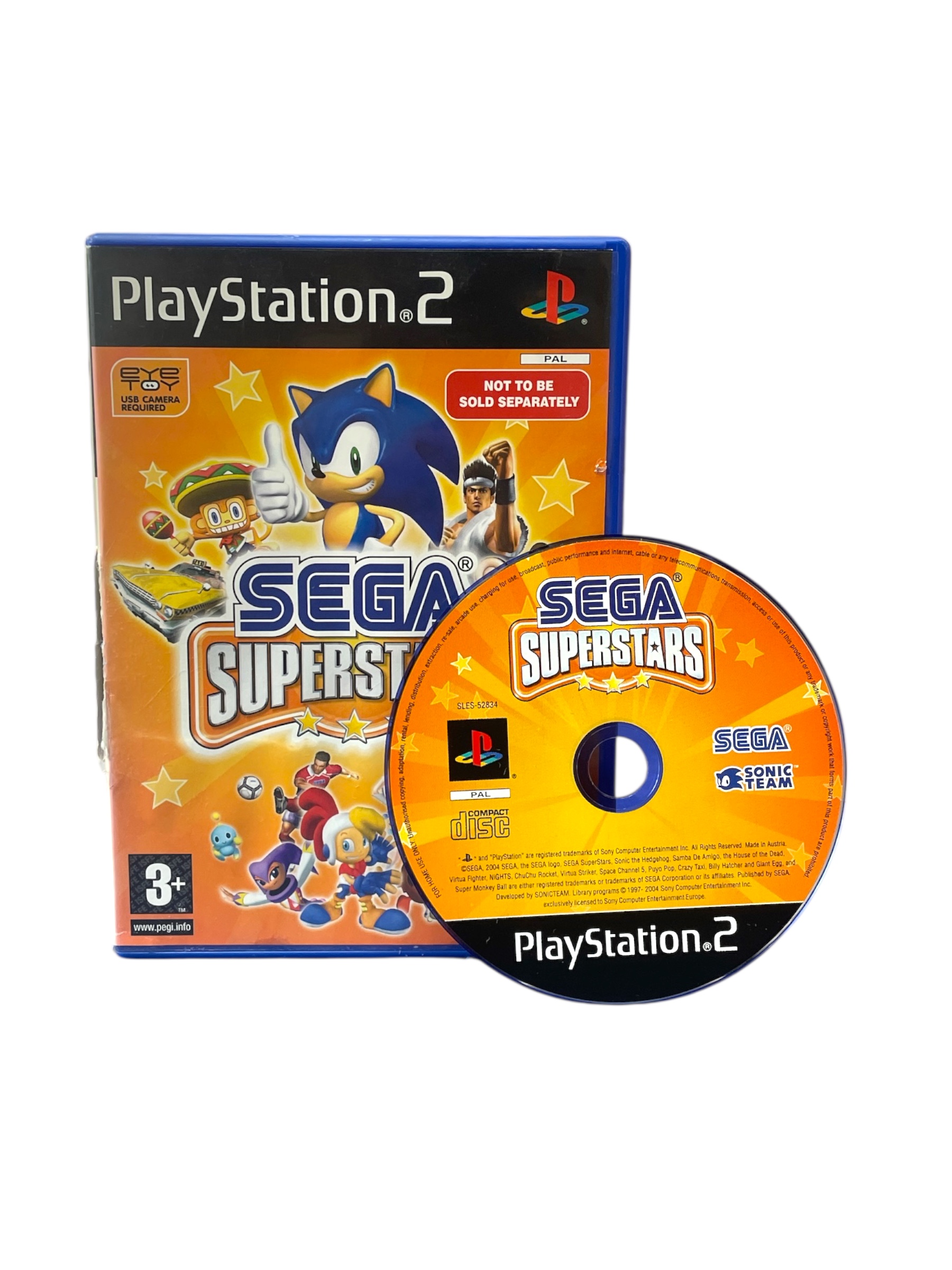 Product photo for Sega Superstars PS2