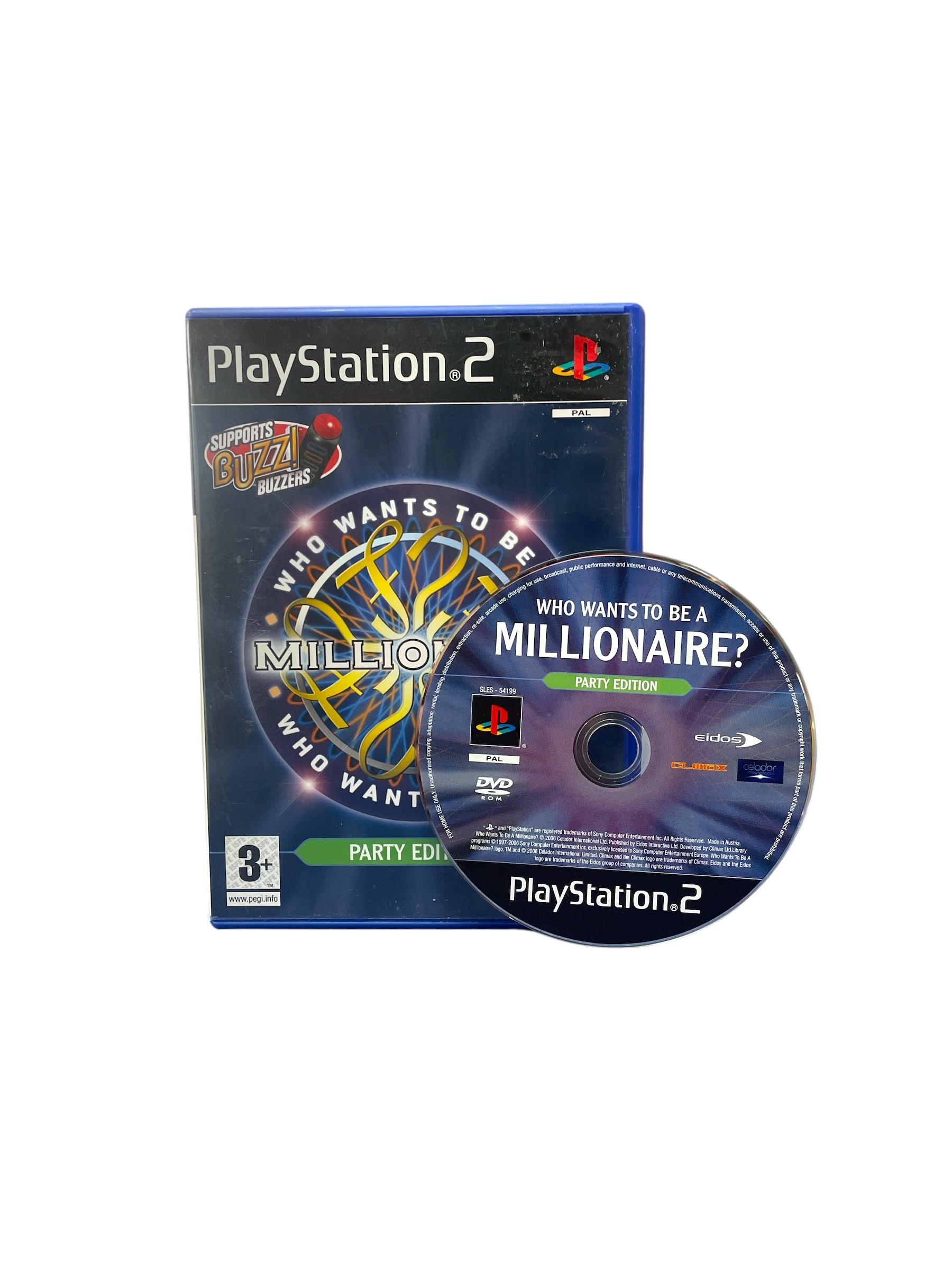 Product photo for Who Wants To Be A Millionaire Party Ed PS2