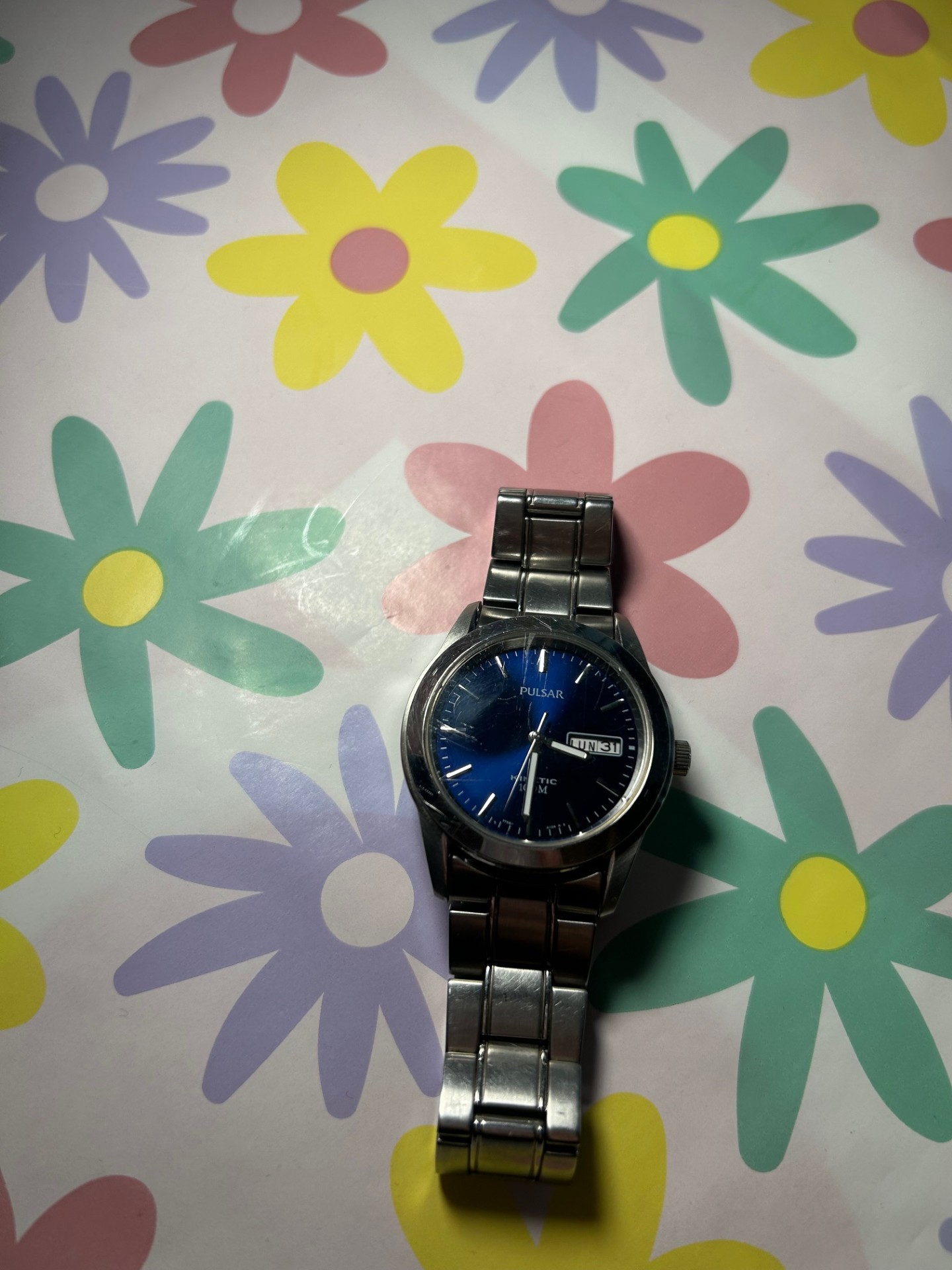 Product photo for PULSAR SILVER WATCH