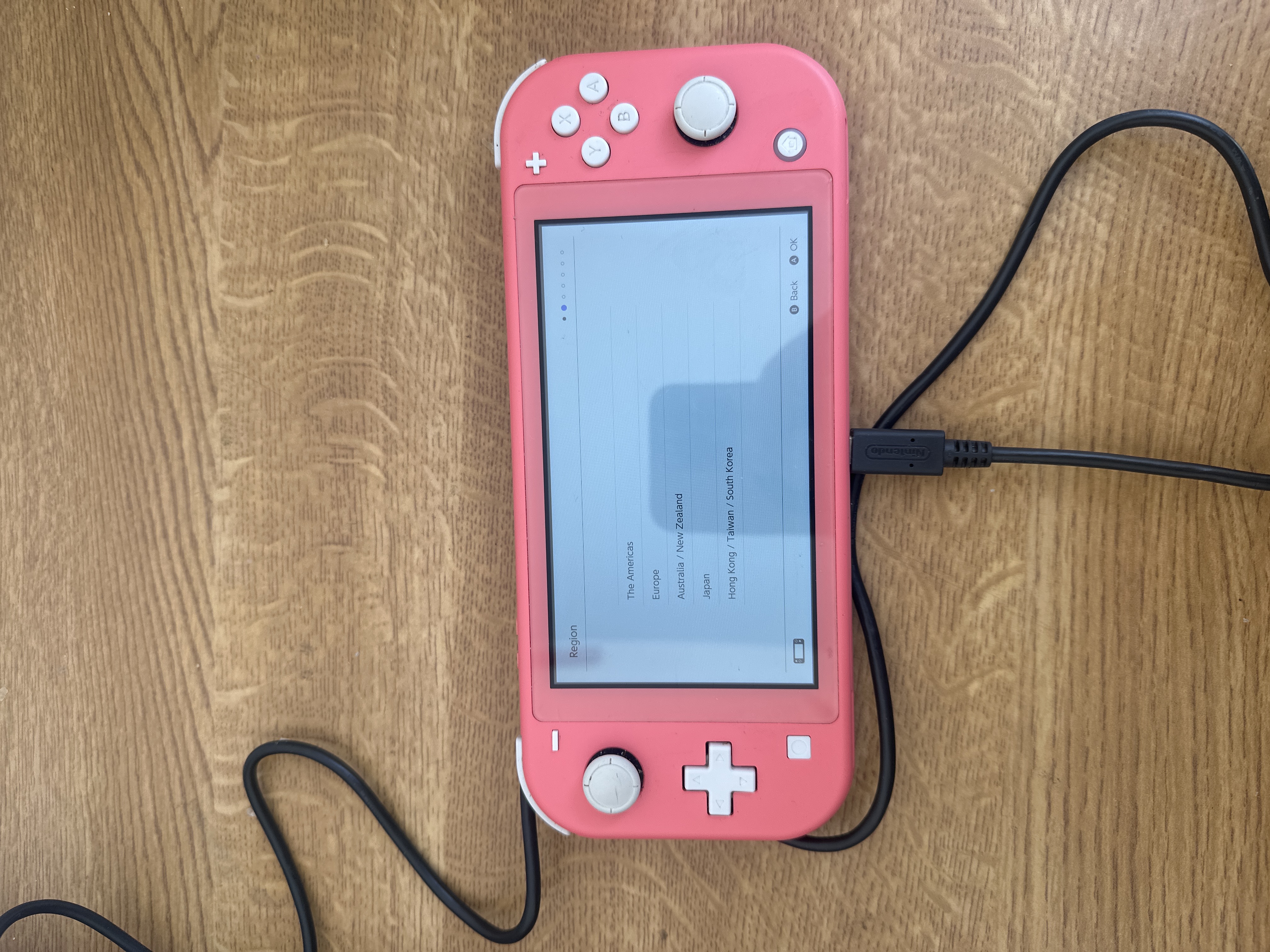 Product photo for Nintendo  Nintendo switch lite pink