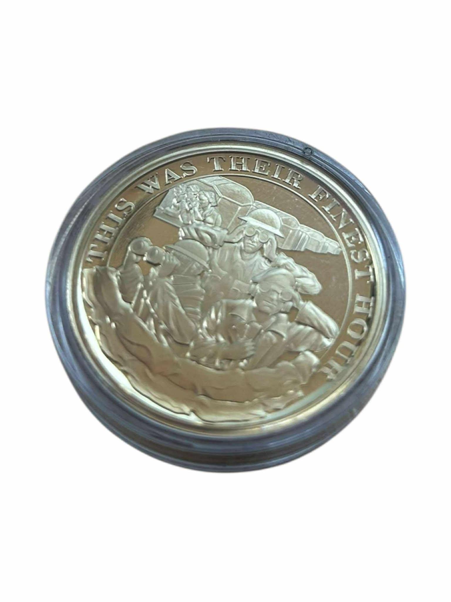 Product photo for 2020 RAF 'This Was Their Finest Hour' Gibraltar 'Eyes On The Sky' Commemorative Crown