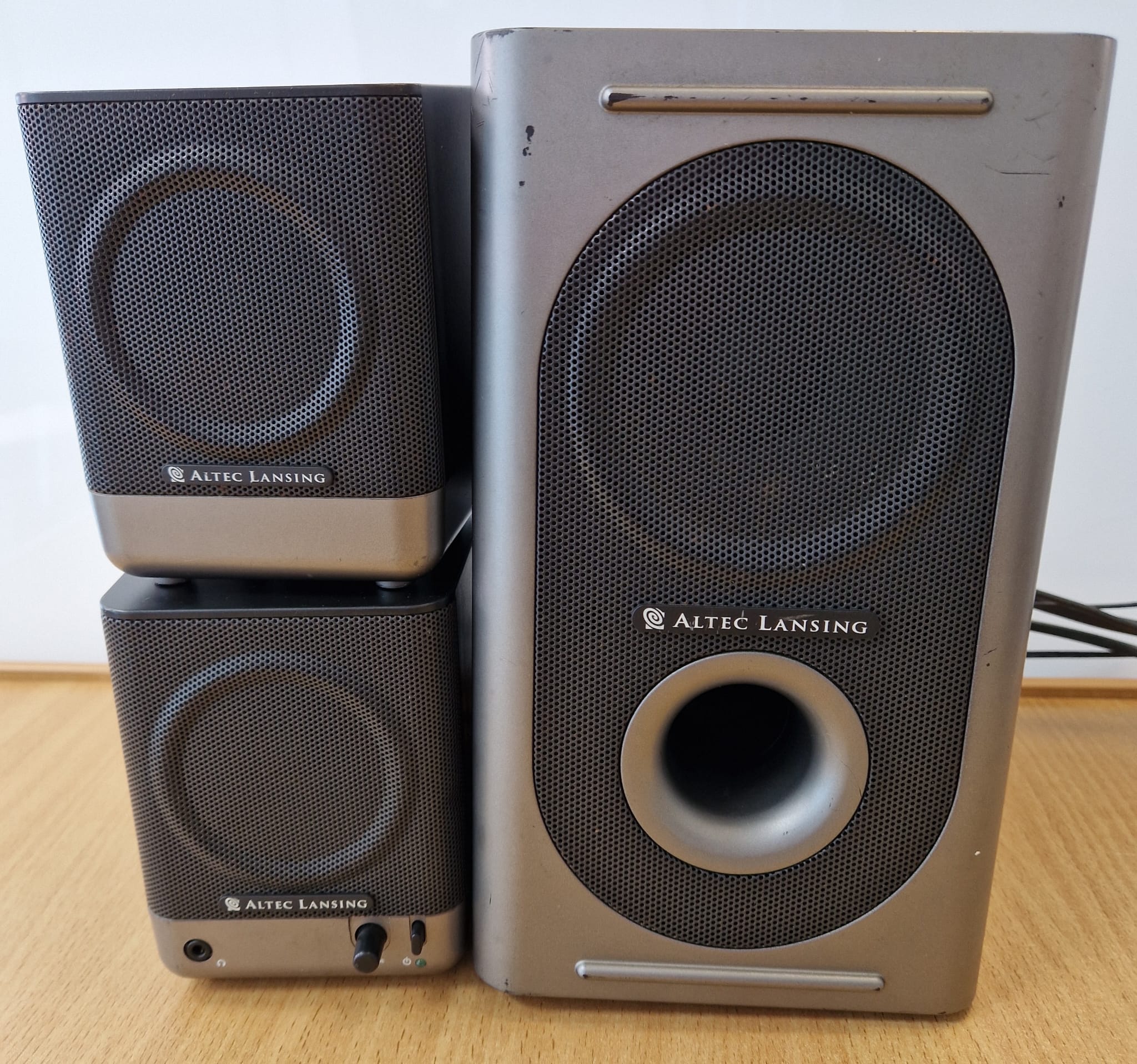 Product photo for Altec Lansing  Altec Lansing 221 2.1 Speaker System - Fully Tested 12M Warranty VGC