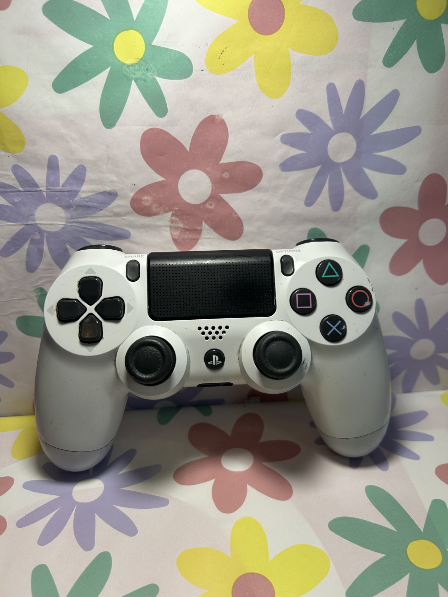 Product photo for PS4 CONTROLLER *WHITE*