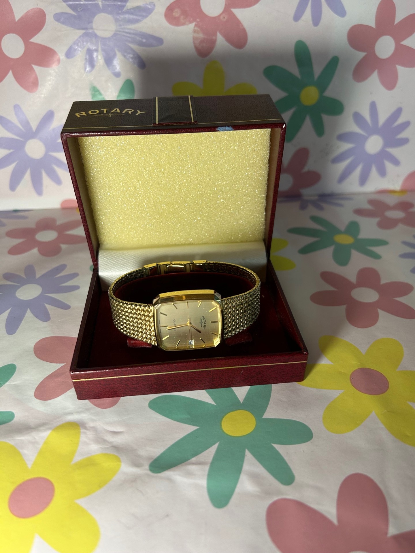 Product photo for ROTARY GOLD WATCH