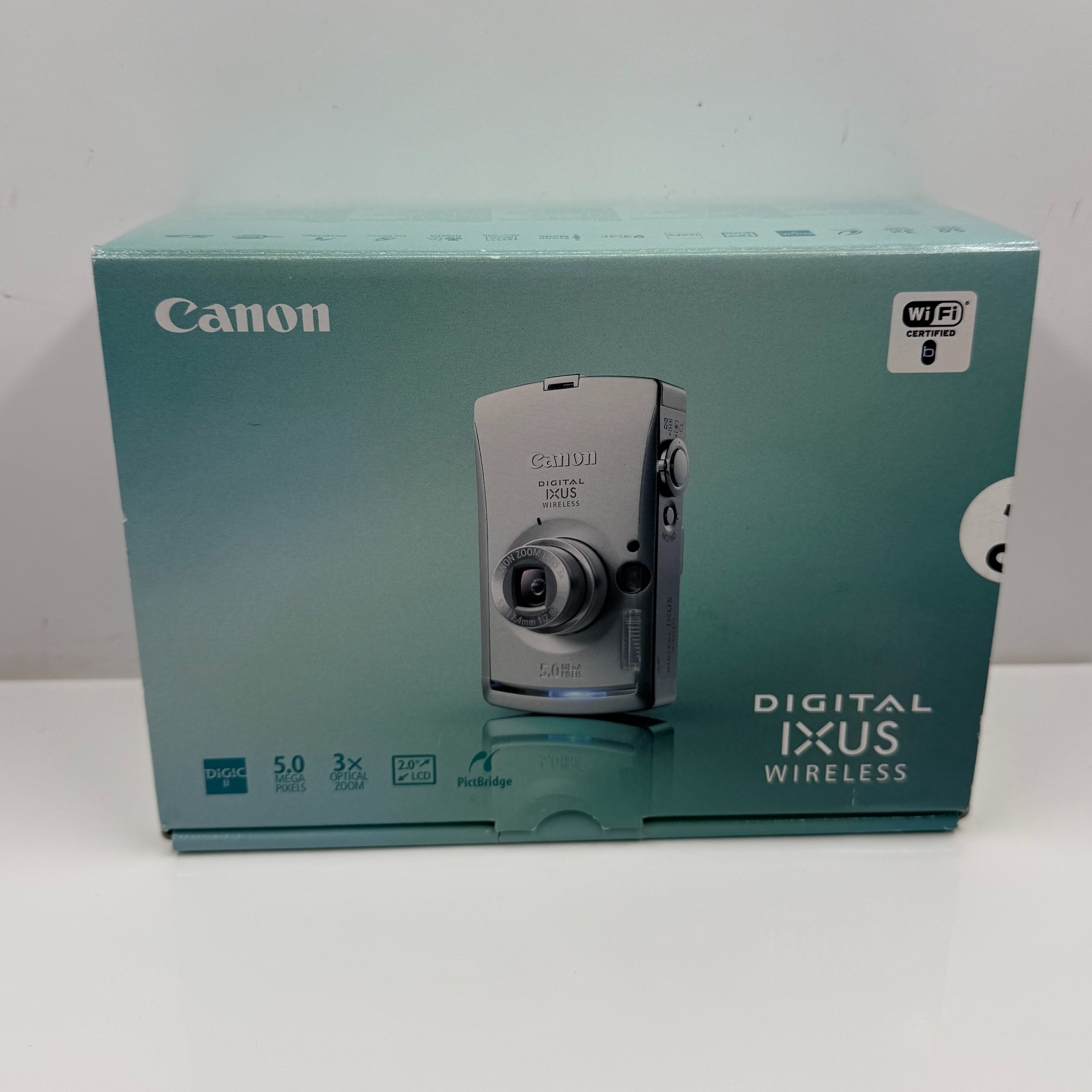 Product photo for CANON DIGITAL IXUS WIRELESS CAMERA - PC1191 BOXED