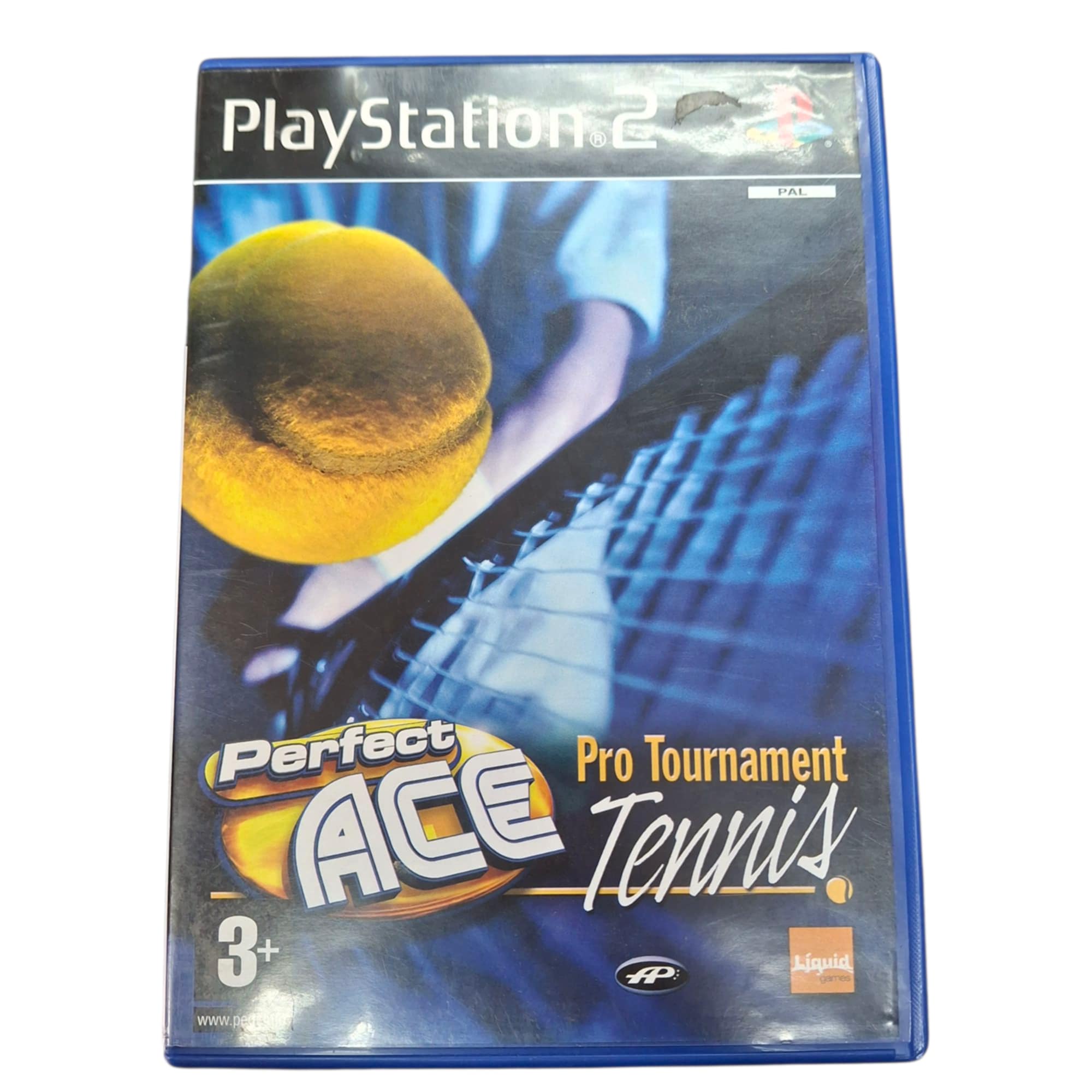 Product photo for Perfect Ace - Pro Tournament Tennis PS2 Game