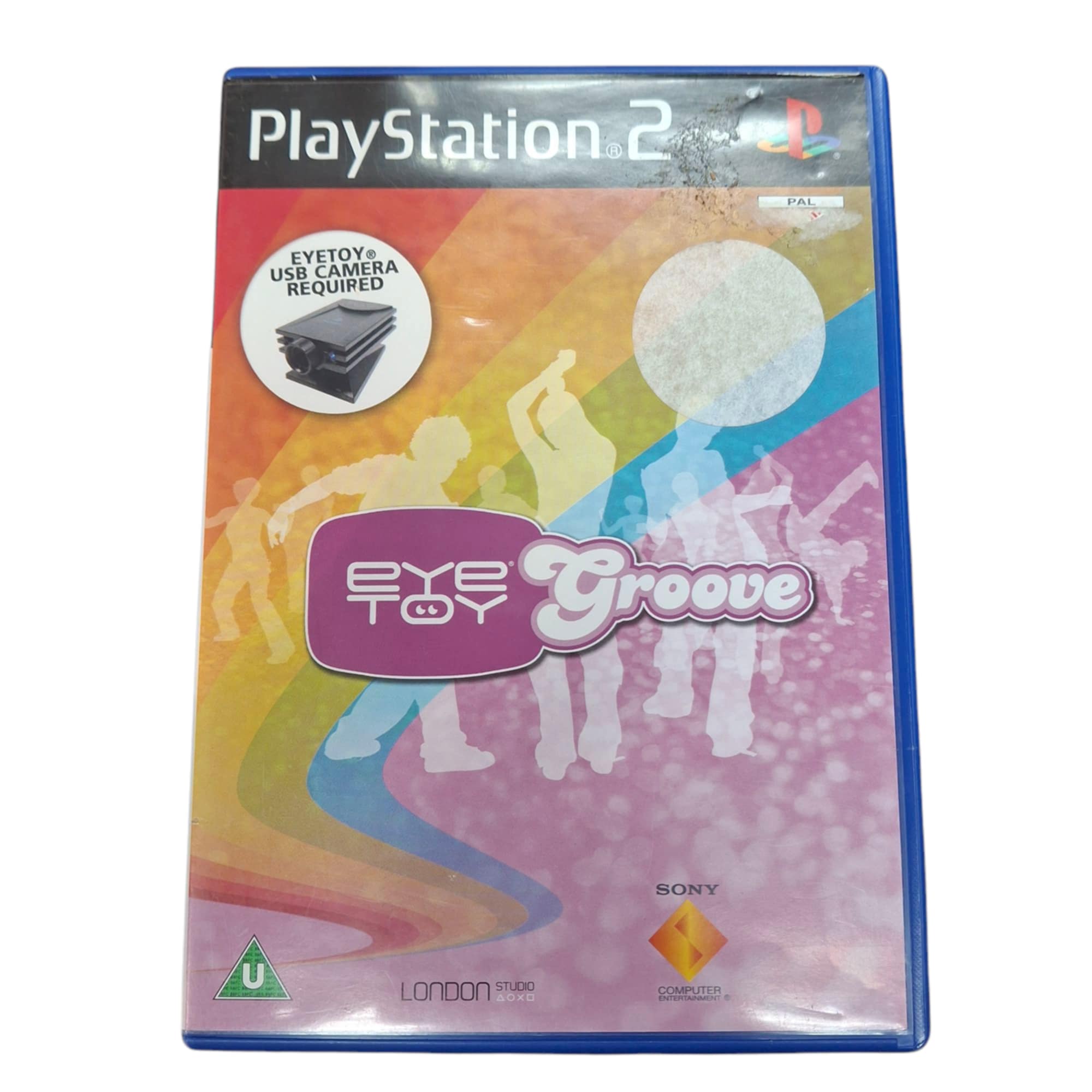 Product photo for EyeToy: Groove (3+) - Playstation2 Games