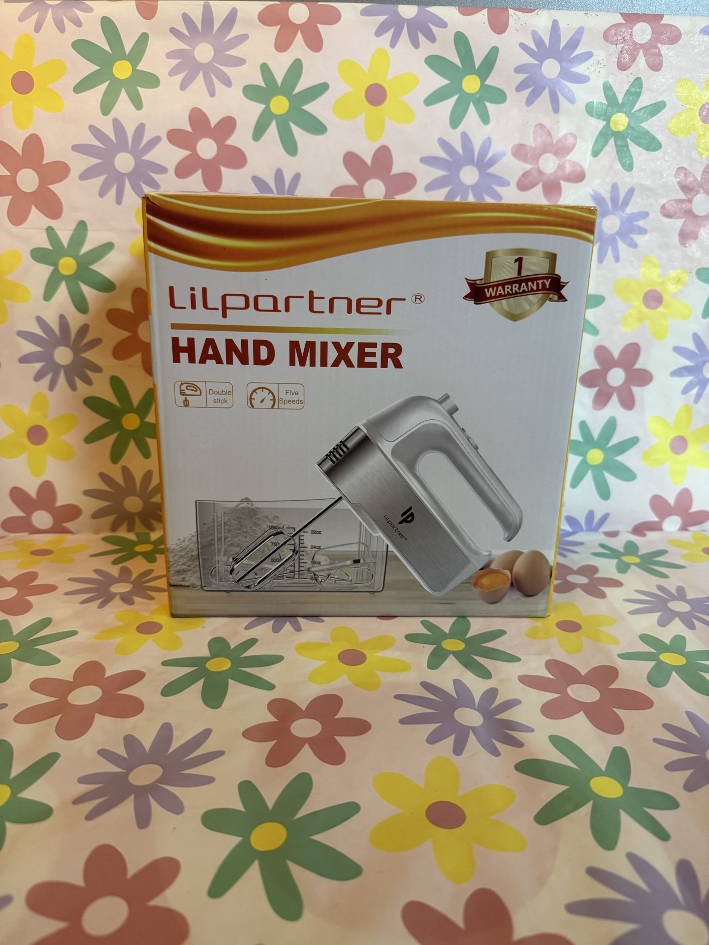 Product photo for Lilpartner Electric Hand Mixer