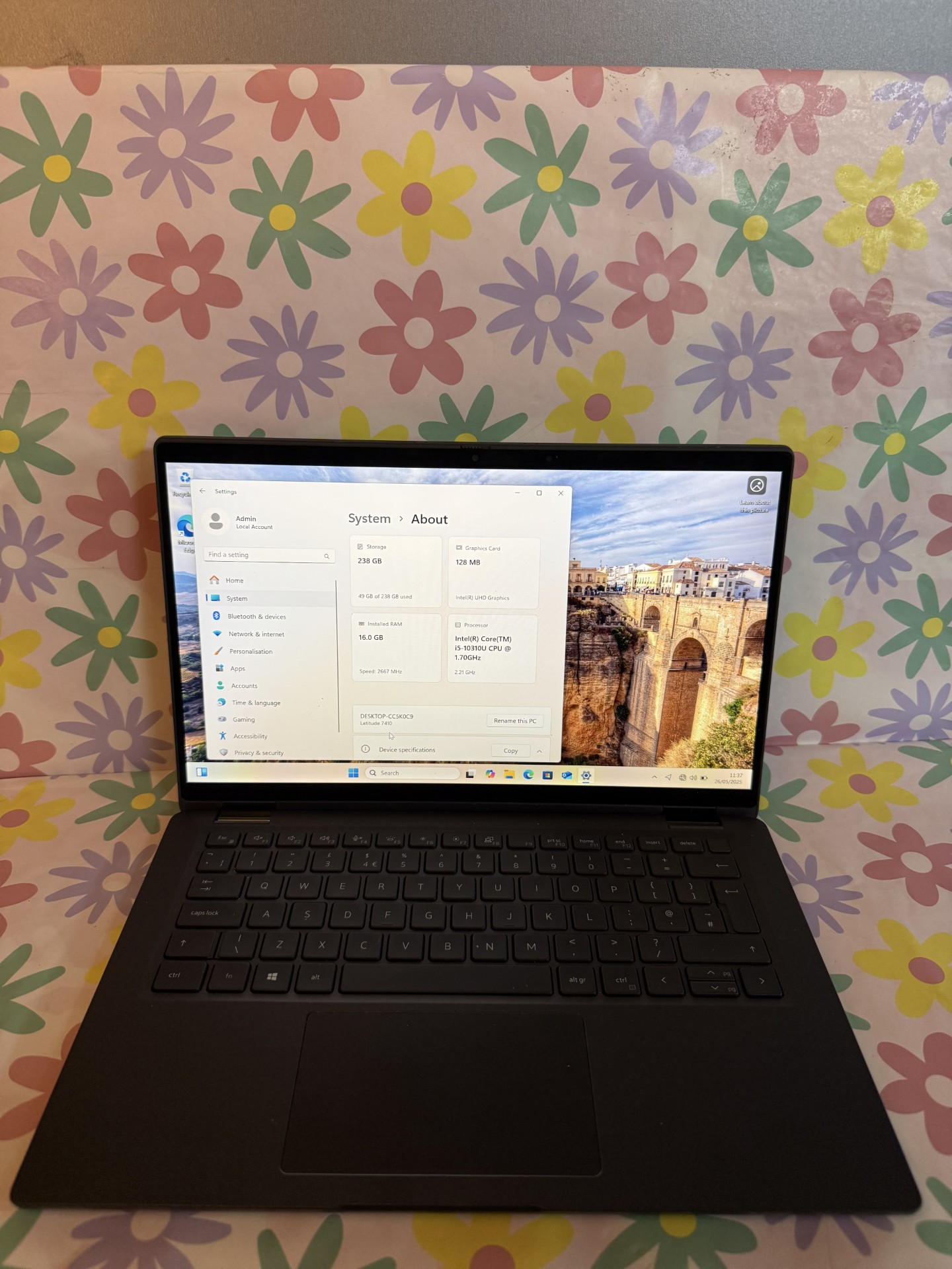 Product photo for dell DELL LATITUDE 7410